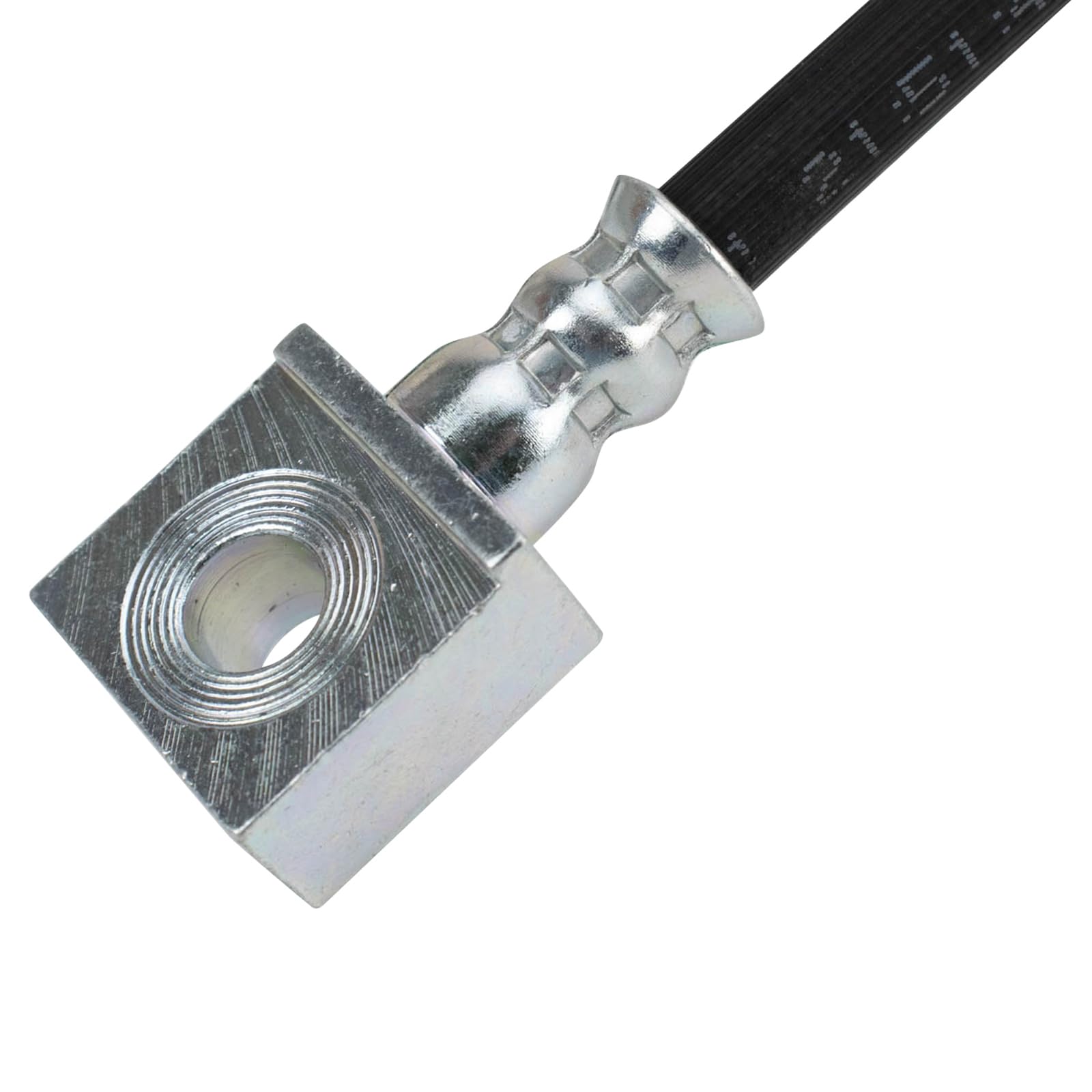 Trq Rear Brake Hose Set Compatible With 2007 Ford E-150 2003-2007 E-250 2000-2002 E-250 Econoline 2003-2005 E-350 Club Wagon E-3