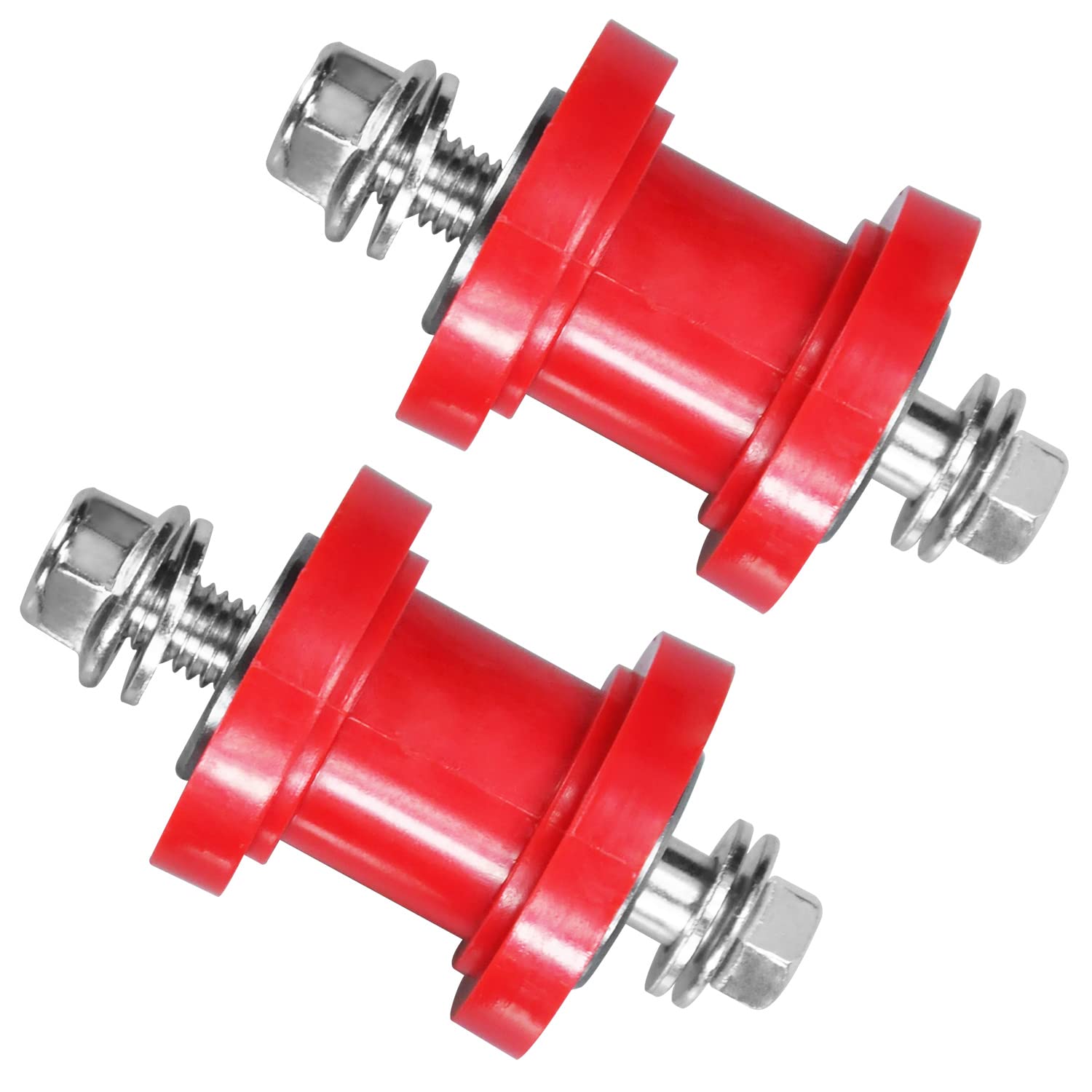 Holato 8Mm 0.31' 10Mm 0.39' Chain Roller Tensioner Wheel Guide For Baja Db30 Doodlebug Dirt Bug Mini Bike 110Cc 125Cc 140Cc 150Cc Ssr Xr125 Crf50 Klx110 Dirt Pit Trail Bike Atv Quad Motorcycle Red