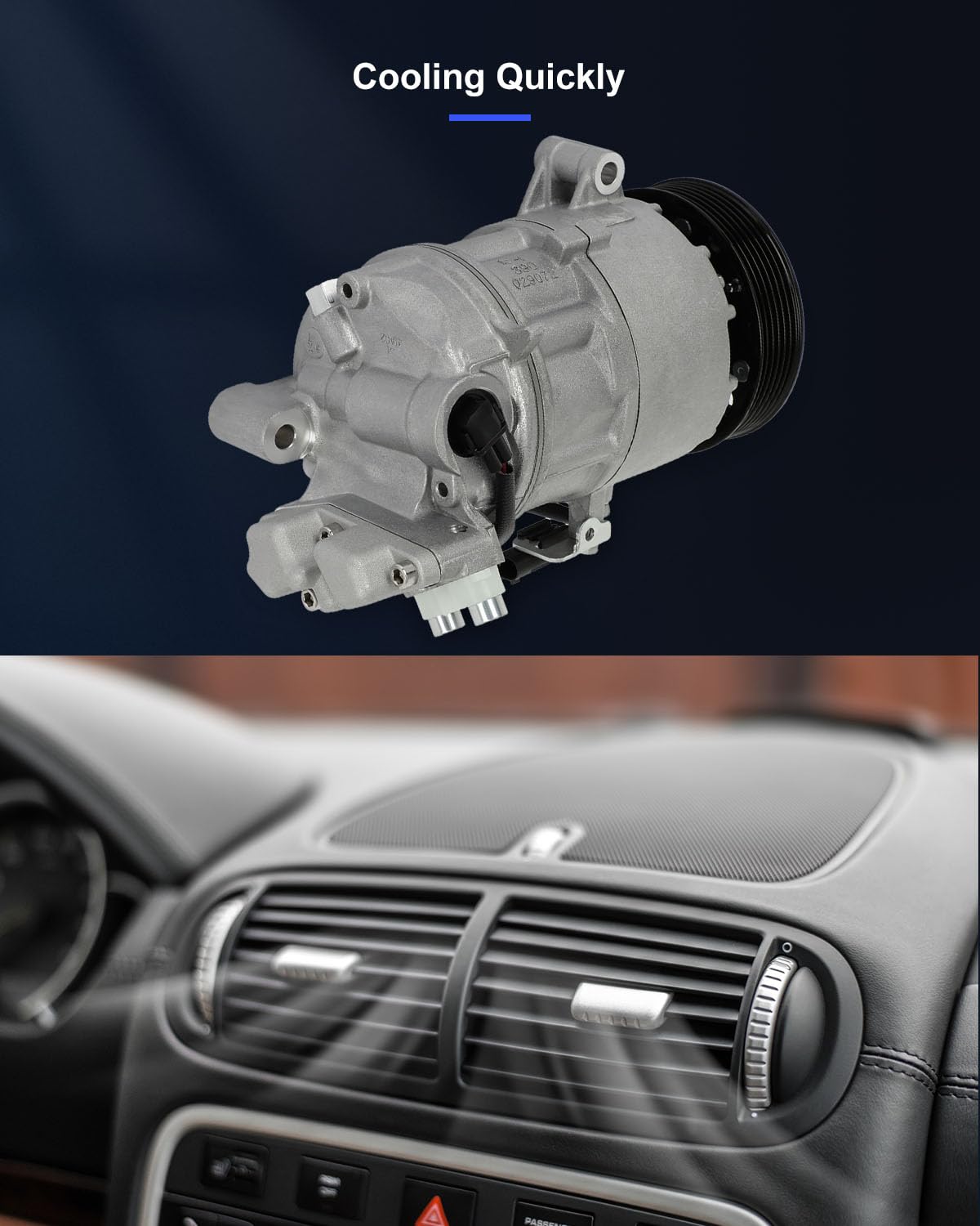 ECCPP A/C Compressor with Clutch 2004-2012 Fit for BMW 116I 1.6L 2010-2020 Fit for BMW 318i Coupe 2L for BMW Series AC Compresso