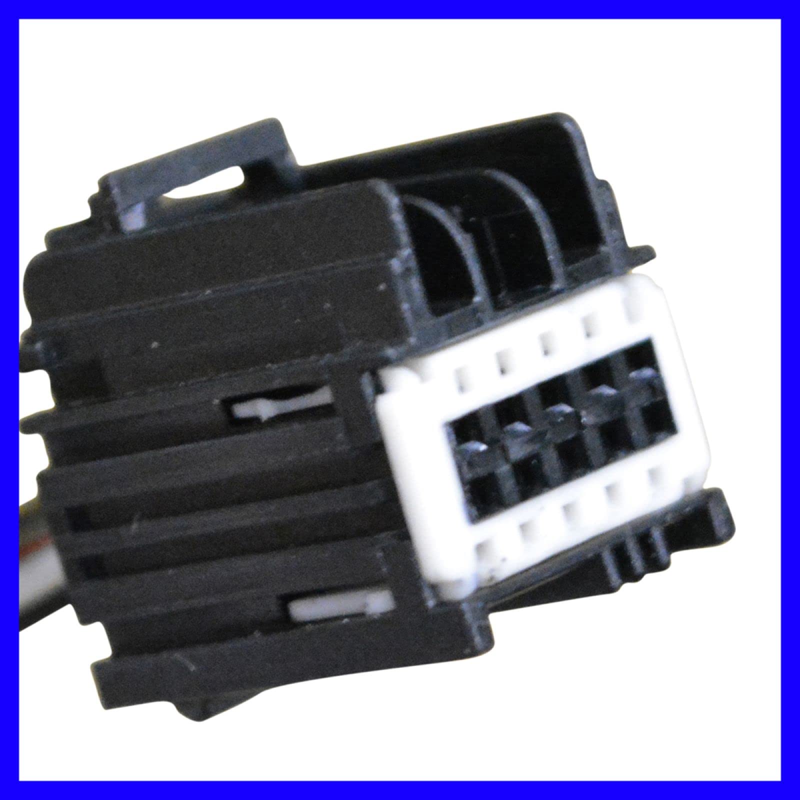 Power Heated Mirror Textured Black W/Chrome Cap Cover Right Side Rh For Gm