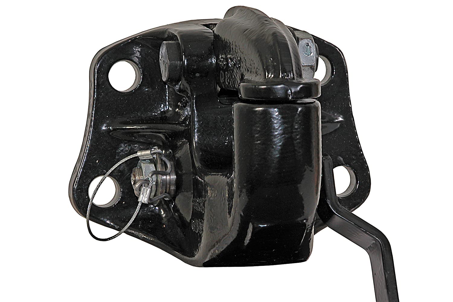 Buyers Products 45 Ton Pintle Hook - 90,000 Lbs MGTW, 18,000 Lbs MVL - Black, 45-Ton Capacity, Mounting Kit Sold