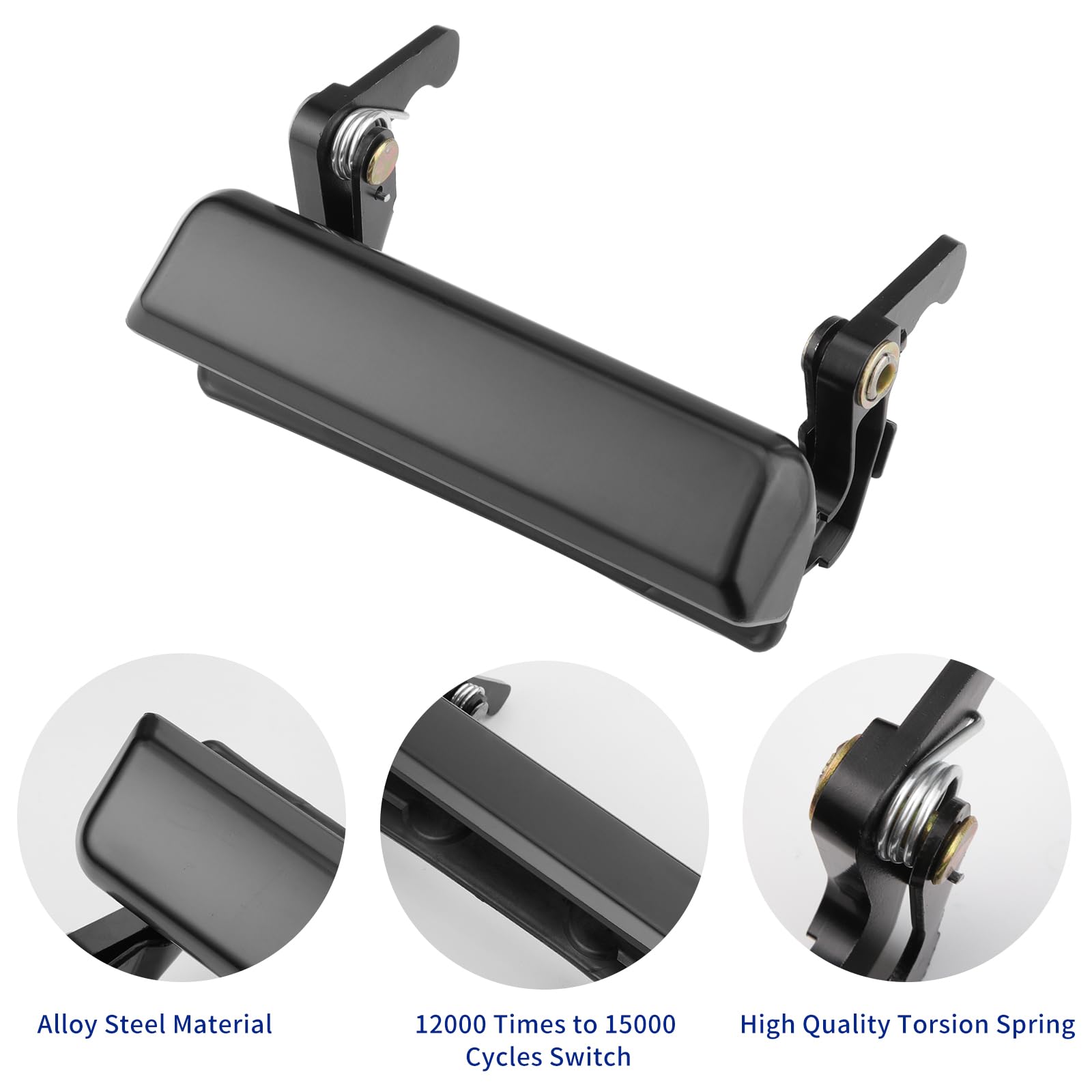 Lcyolada Metal Tailgate Handle For Ford Ranger 1993-2003,1987-1998 Ford F150 F-250 F-350,1994-2010 Mazda B2300 B2500 B3000 B4000