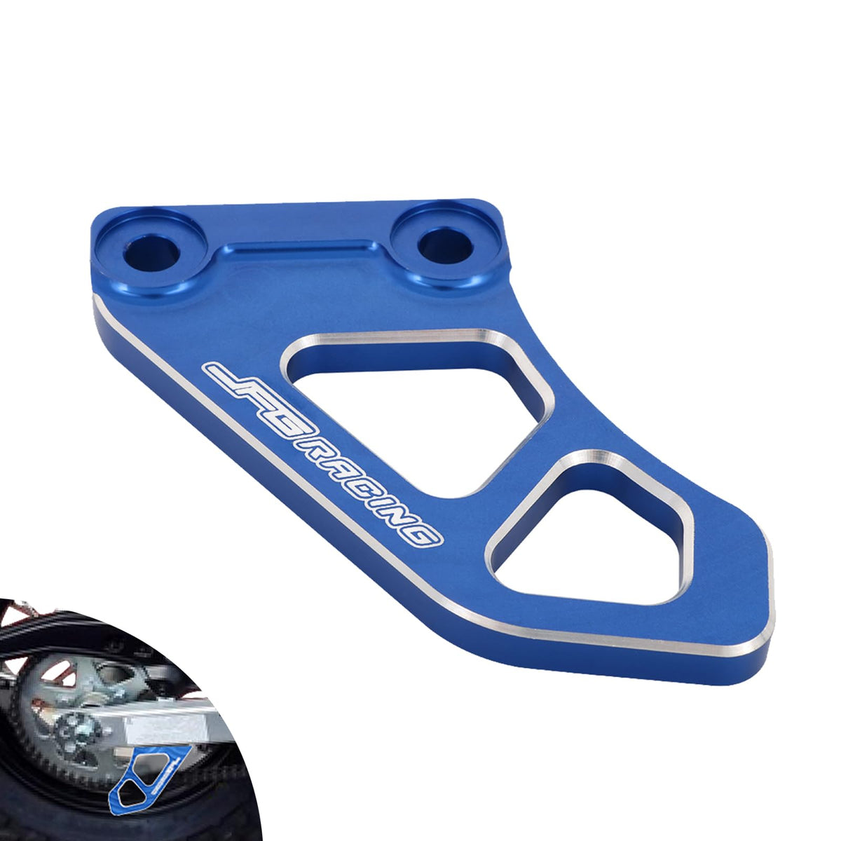 Jfg Racing Dirt Bike Chain Guide Guard,Cnc Rear Chain Protector Cover Guard For Tw200 2005-2023/Xt250 2008-2023/Xt225 2005-2007