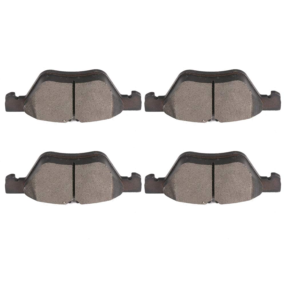 Cciyu D853 Front Ceramic Brake Pads Kits 4Pcs Fit For 2004-2008 For Chrysler Crossfir,For Mercedes-Benz Clk3,Clk430,E300,E3,E350