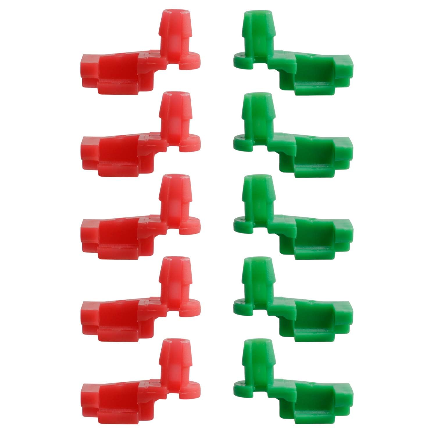 Hercoo Tailgate Handle Rod Clip Tail Gate Assembly Door Lock Retainer Clips Compatible With 1999-2007 Chevy Silverado Gmc Sierra