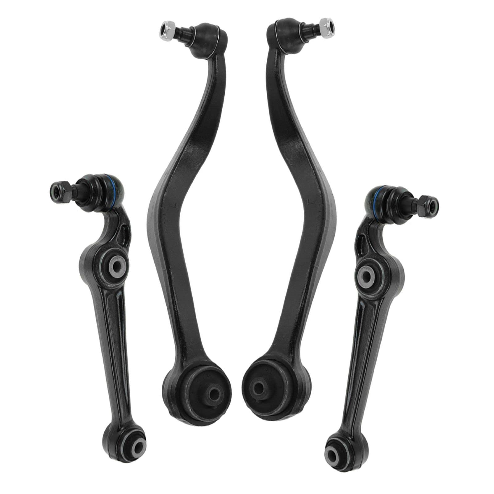 TRQ Front Lower Control Arm with Ball Joint Set Compatible with 2007-2012 Ford Fusion Lincoln MKZ 2007-2011 Mercury Milan
