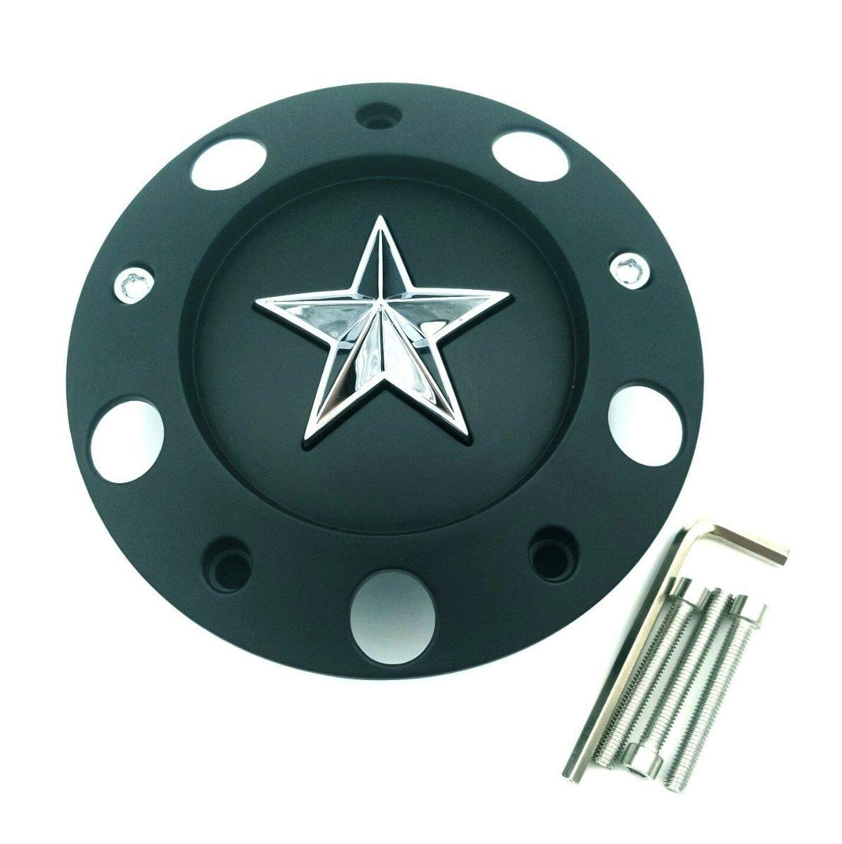 KMC KMC CAP KM775 ROCKSTAR MATTE BLACK FWD - 371L152YB001