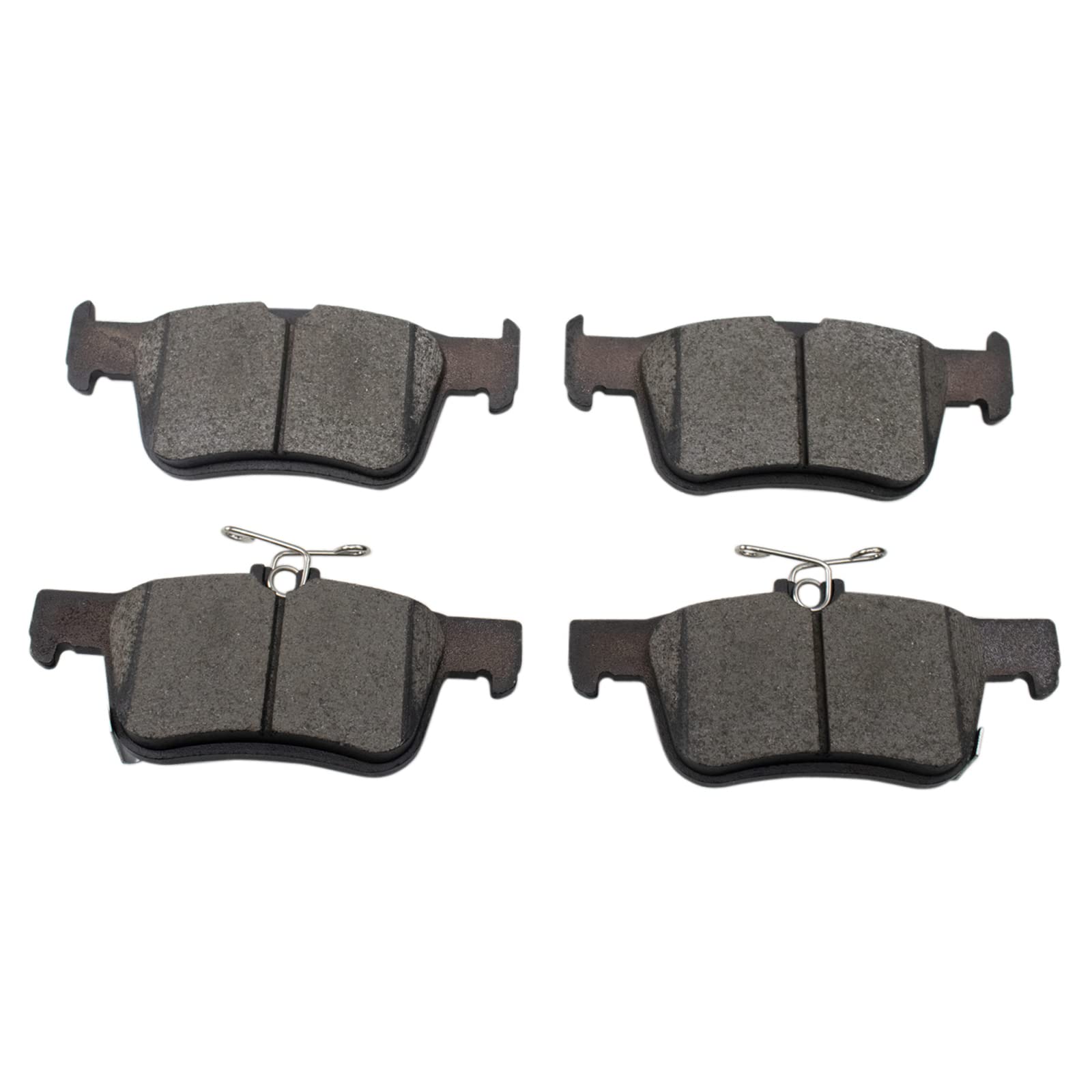 TRQ Rear Brake Pads Ceramic Compatible with 2021 Acura TLX 2018-2021 Honda Accord 2020-2021 Civic 2019-2021 Insight