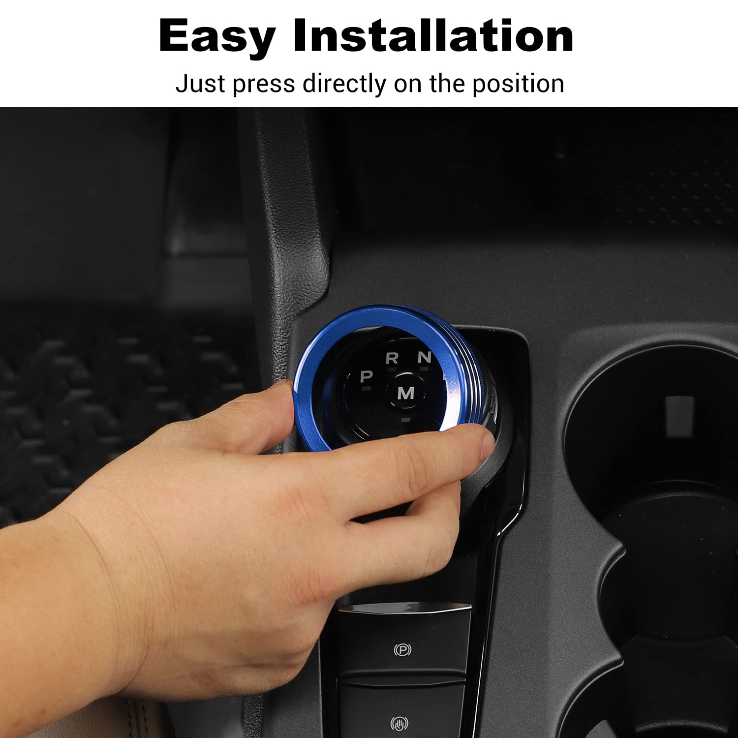 Jwwy Air Conditioner Headlight Switch Knob 4Wd Wheel Drive Trailer Gear Shift Switch Knob Cover For 2021-2025+ Ford Bronco Sport