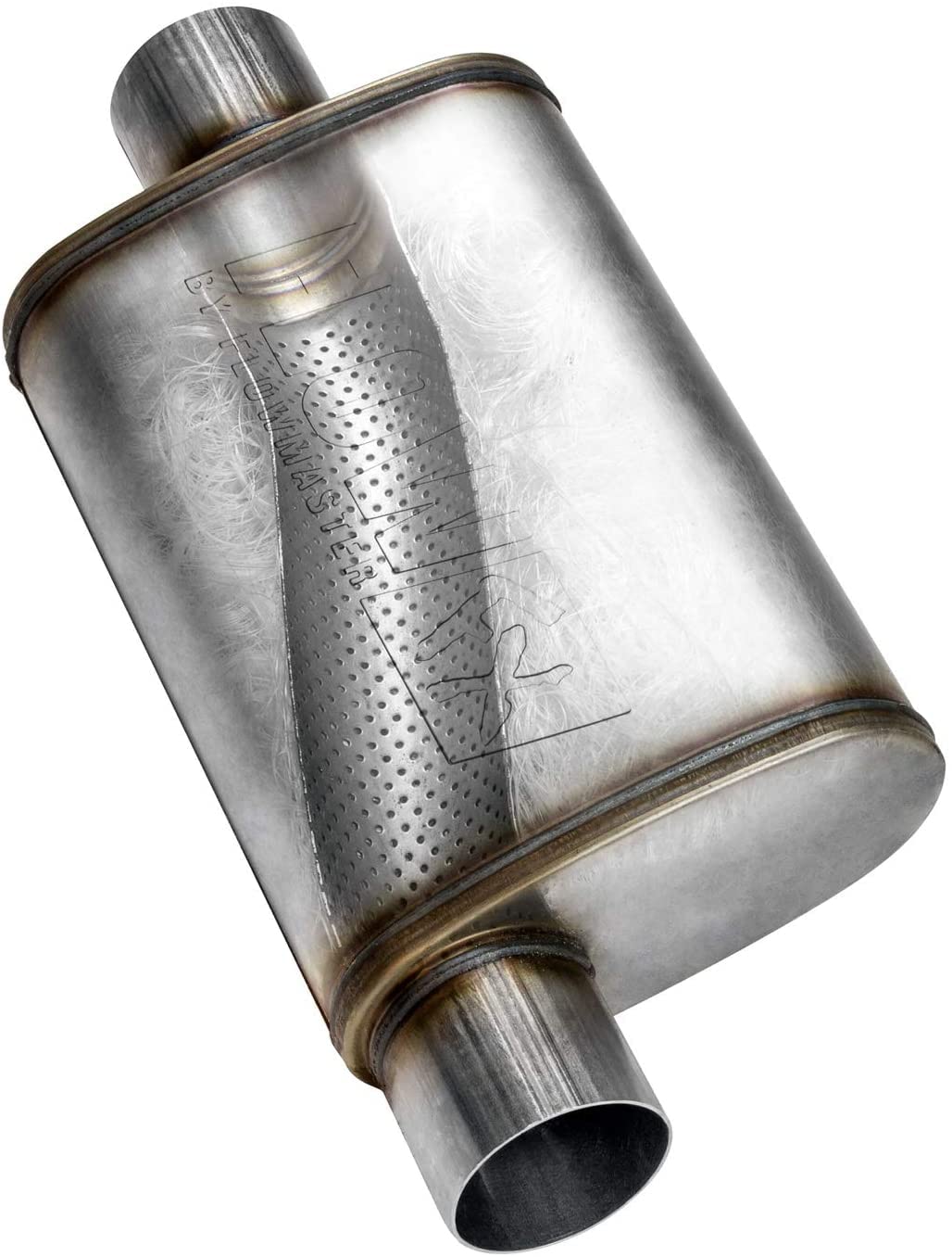 Flowmaster 71226 FlowFX Muffler 409S 2.5 inch Offset In / 2.5'' Center Out by MAPerformance - (2 Pack)