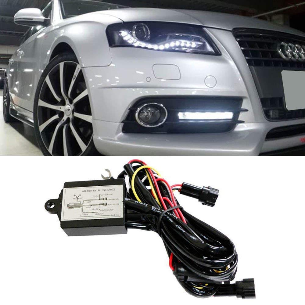 Ijdmtoy (1 Universal Led Daytime Running Light Automatic On/Off Controller Module Box Relay