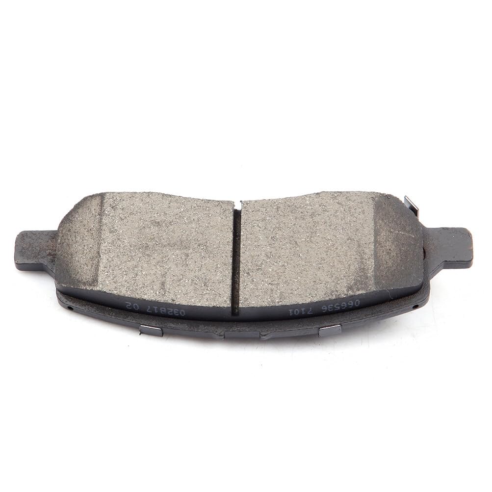 Eccpp D1647-8875 Rear Ceramic Disc Brake Pad Set Fit For Dodge Dart 2013-2016