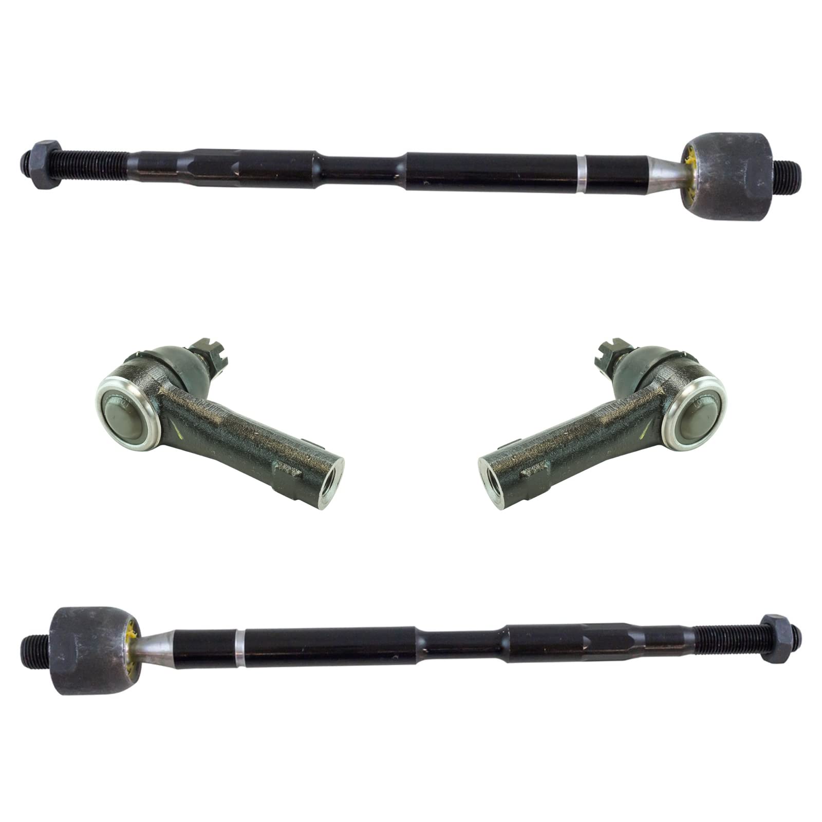 Trq Front Tie Rod Set Compatible With 2011-2017 Honda Odyssey