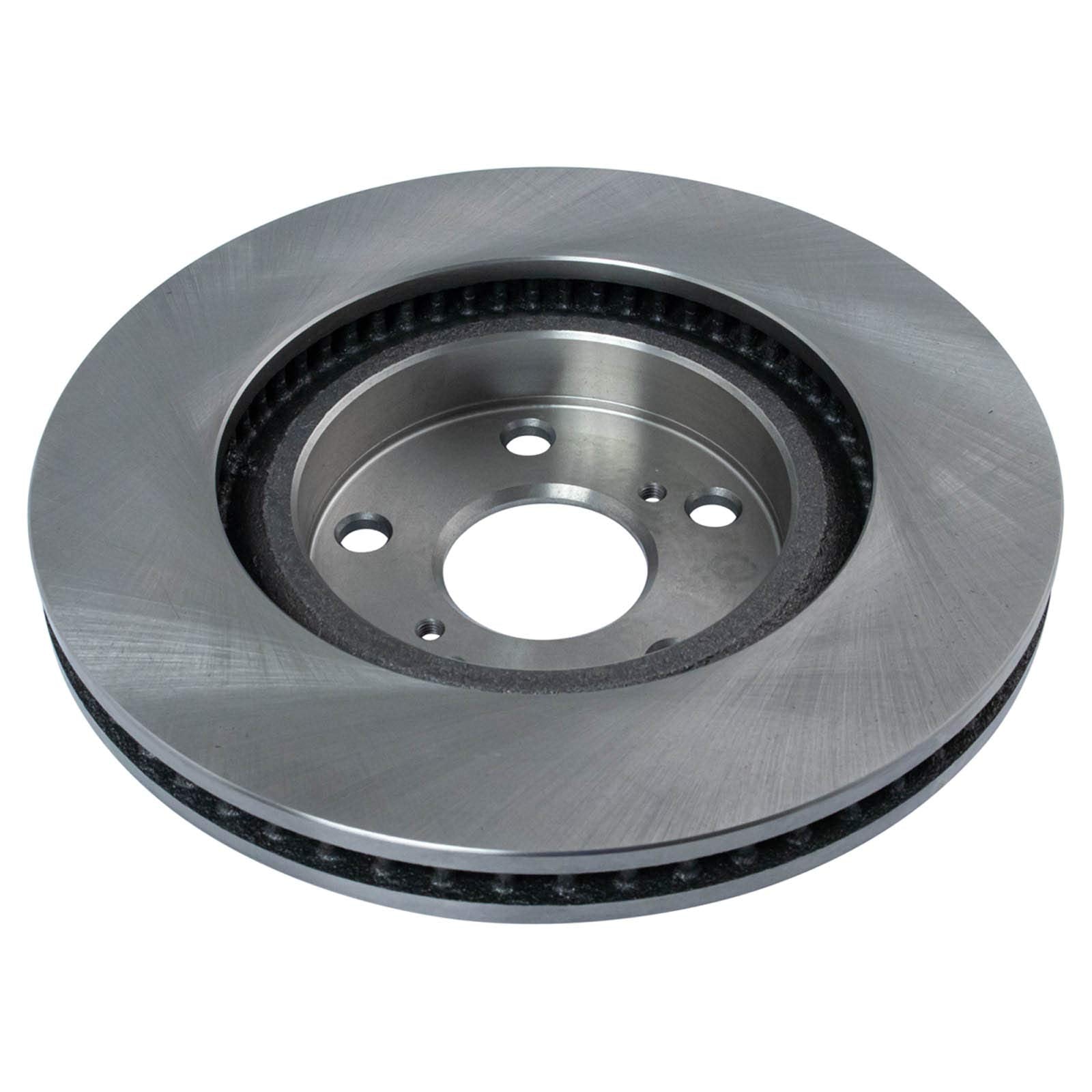 Trq Front Ceramic Brake Pad Set & Rotor Pair Set For Tc Matrix Rav4 Vibe