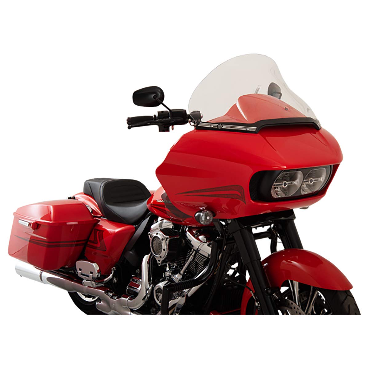 Klock Werks 15 clear Pro-Touring Flair Windshield for 2015  Newer Harley-Davidson Road glide models