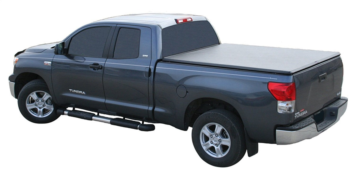 Realtruck Truxedo Truxport Soft Roll Up Truck Bed Tonneau Cover | 273901 | Fits 2014 - 2021 Toyota Tundra W/Track System (Excludes Trail Special Edition Storage Boxes) 5' 7" Bed (66.7")