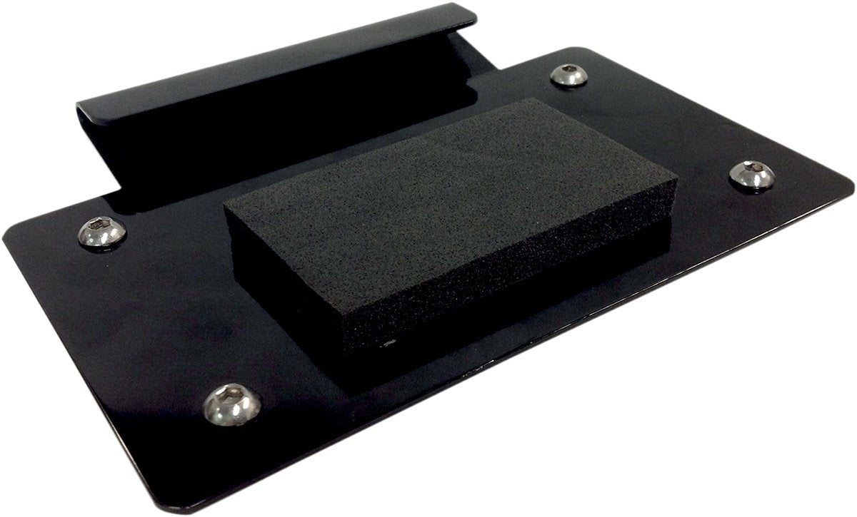 Alloy Art Black License Plate Mount Ld-1