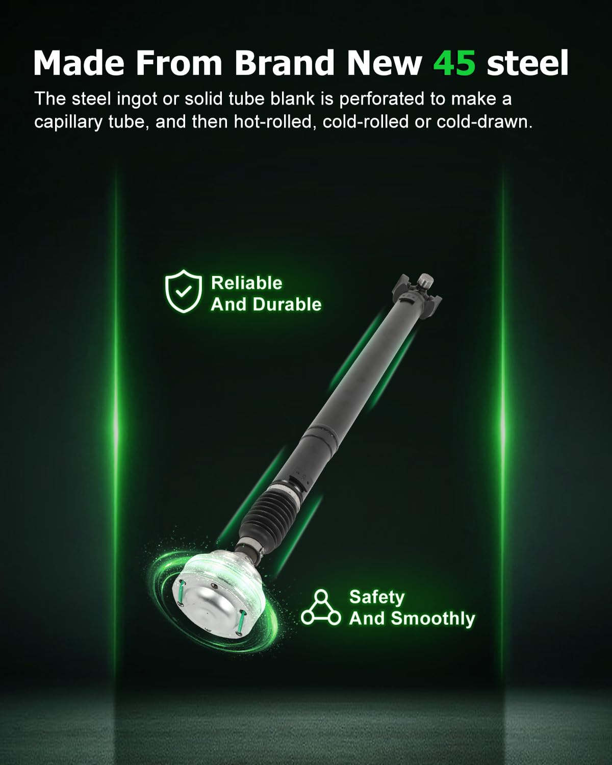 Scitoo?36.2''?Steel Front Driveshaft Assembly Drive Shaft Prop Shaft For Jeep Grand Cherokee 1999-2004,Oe# 52105884Aa 52111591Aa