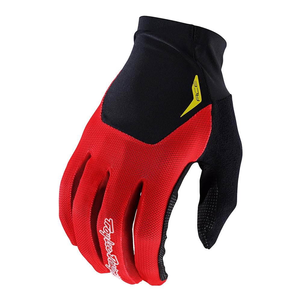 Troy Lee Designs Ace Glove, Mono Red, Medium