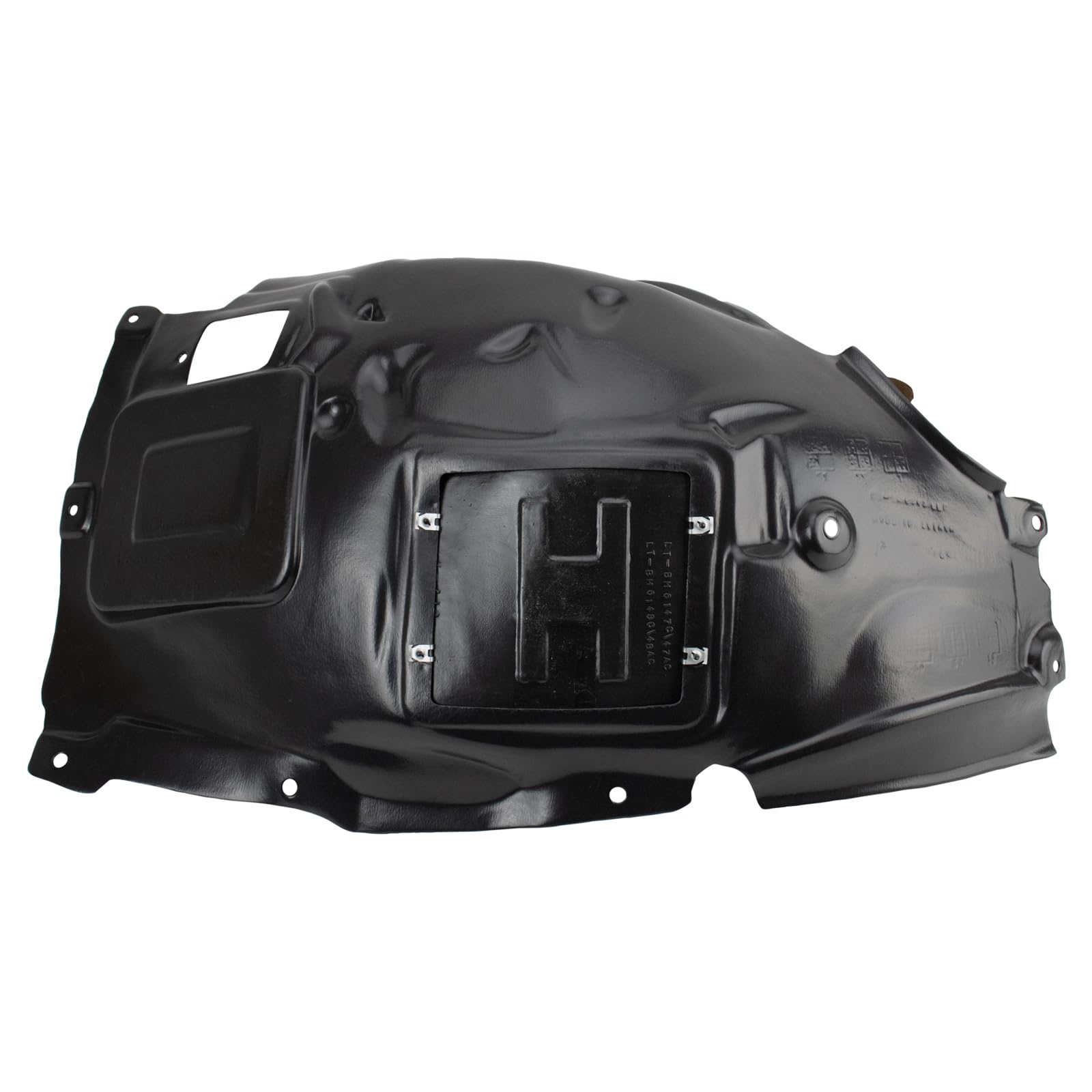 Trq Front Inner Fender Liner Set Compatible With 2013-2018 Bmw 320I 2014-2018 328D 328D Xdrive 2012-2016 328I 2014-2016 328I Xdr