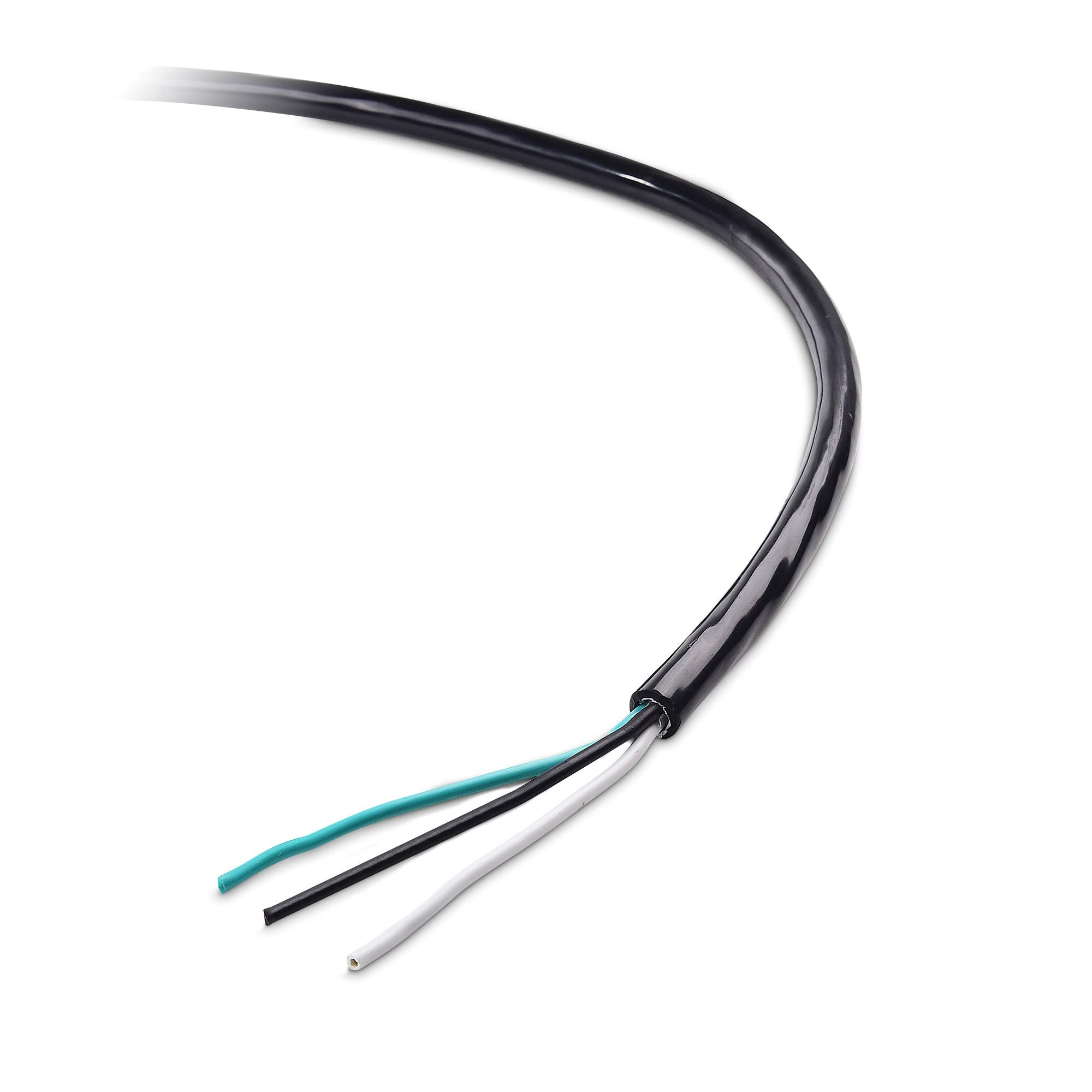 Cable Matters 30 AMP RV Power Cord, 25 ft, NEMA TT-30P, Black, Model 400080-25