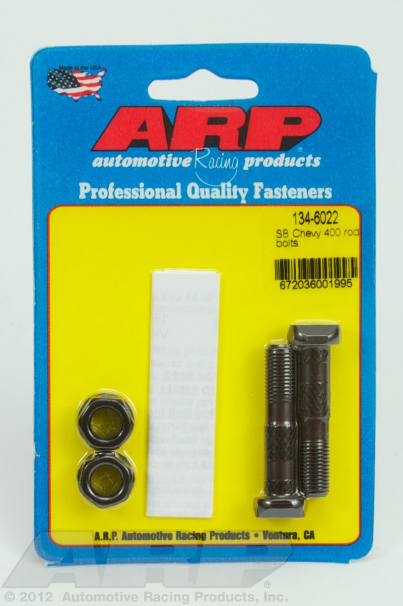 Arp 134-6022 Rod Bolt Kit For Small Block Chevy, (Pack Of 2)