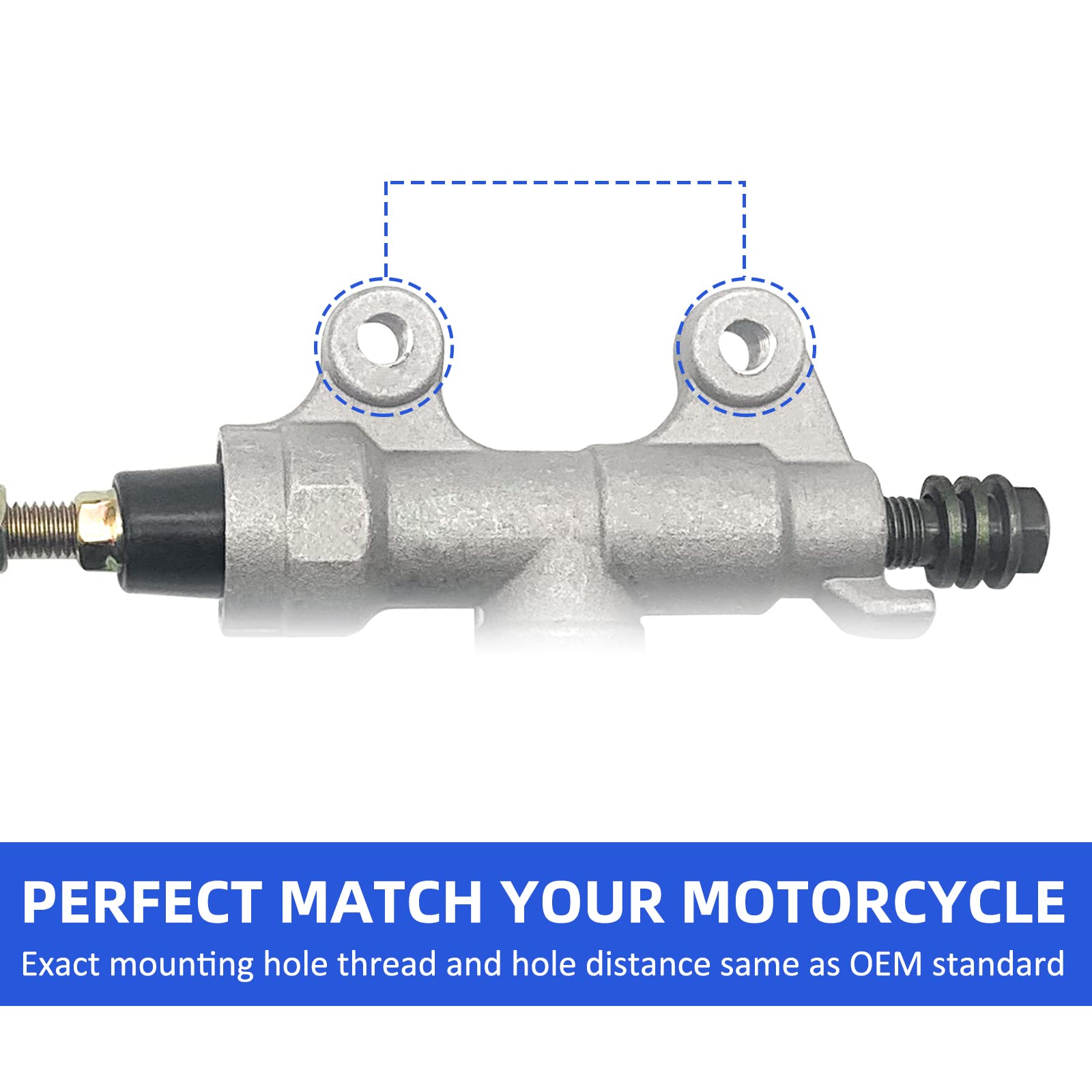 Rear Brake Master Cylinder For Yamaha Blaster 200 Yfs200 2003-2006, 5Vm-2583V-00-00