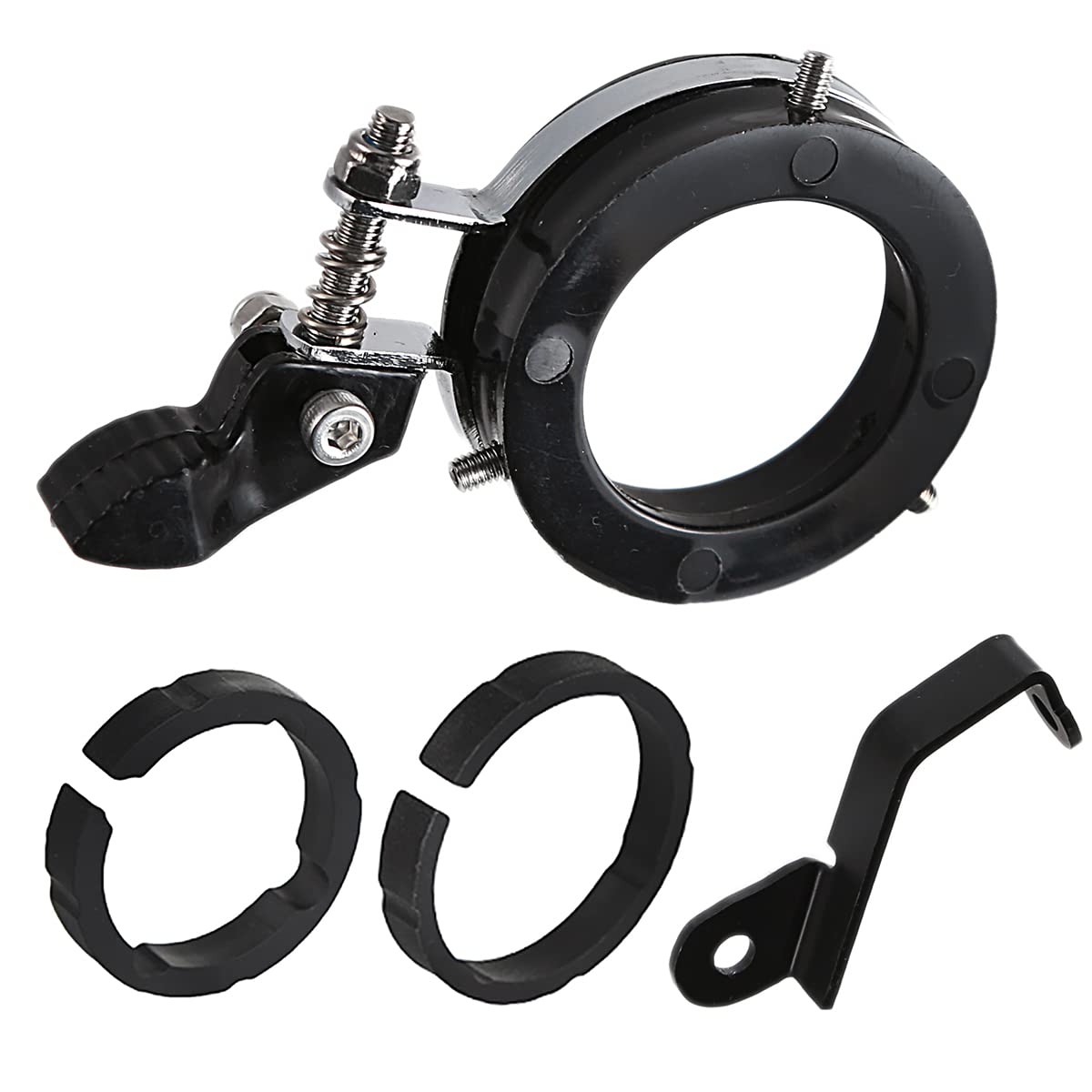 Motorcycle Black Cruise Control Throttle Lock Kit for Harley Dyna Softail Fatboy Breakout Touring Sportster