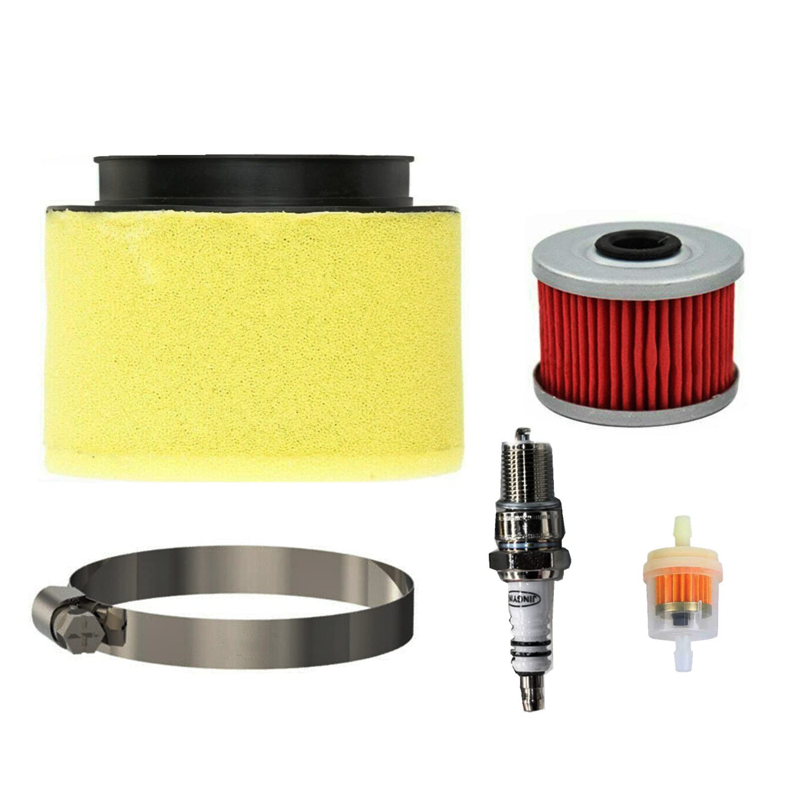 Air Oil Filter Tune Up Kit For Honda ATC250ES Big Red 250 1985 1986 1987 17254-HA0-000