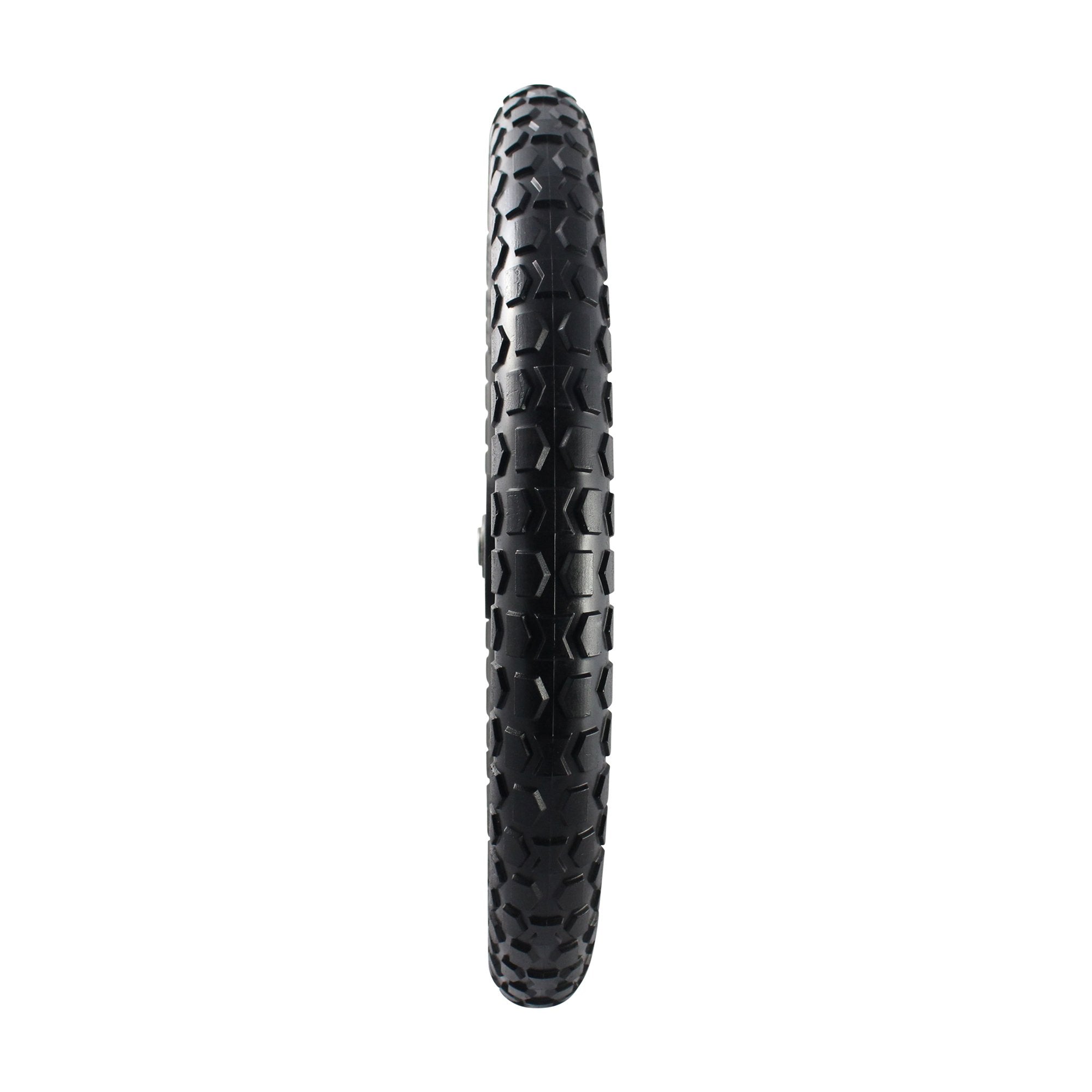 Marathon 2 Pack-92010-Flat Free Replacement Tire Assembly For Rubbermaid Big Wheel Carts-20, 2 Pack, Black