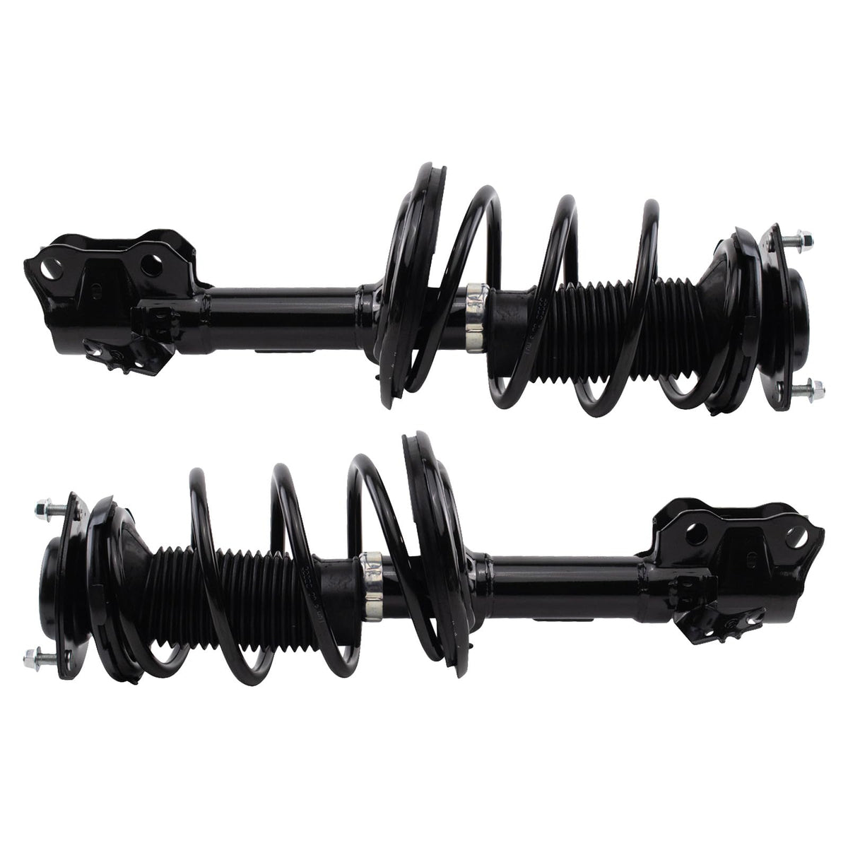 Trq Front Strut & Coil Spring Assembly Set Driver & Passenger Sides Compatible With 13-18 Lexus Es300H Es350