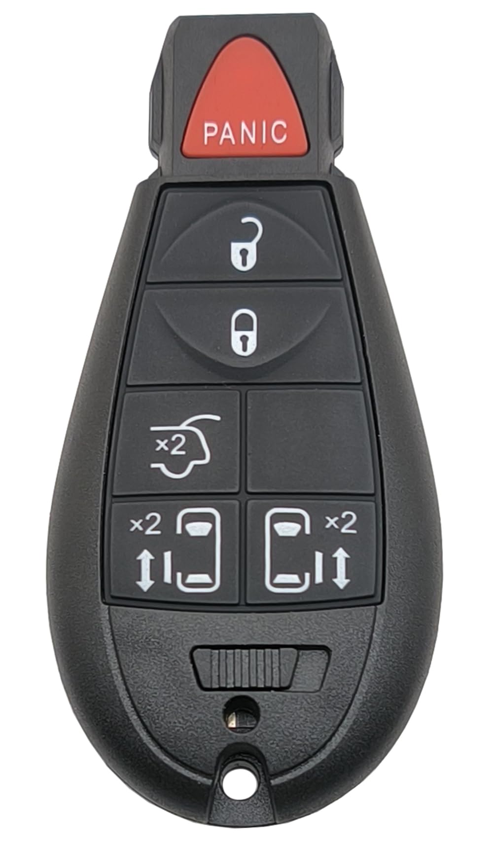 Horande 6 Buttons Replacement Key Fob Cover fit for Dodge Ram 1500 2500 3500 Durango Grand Caravan Journey Jeep Grand Cherokee C