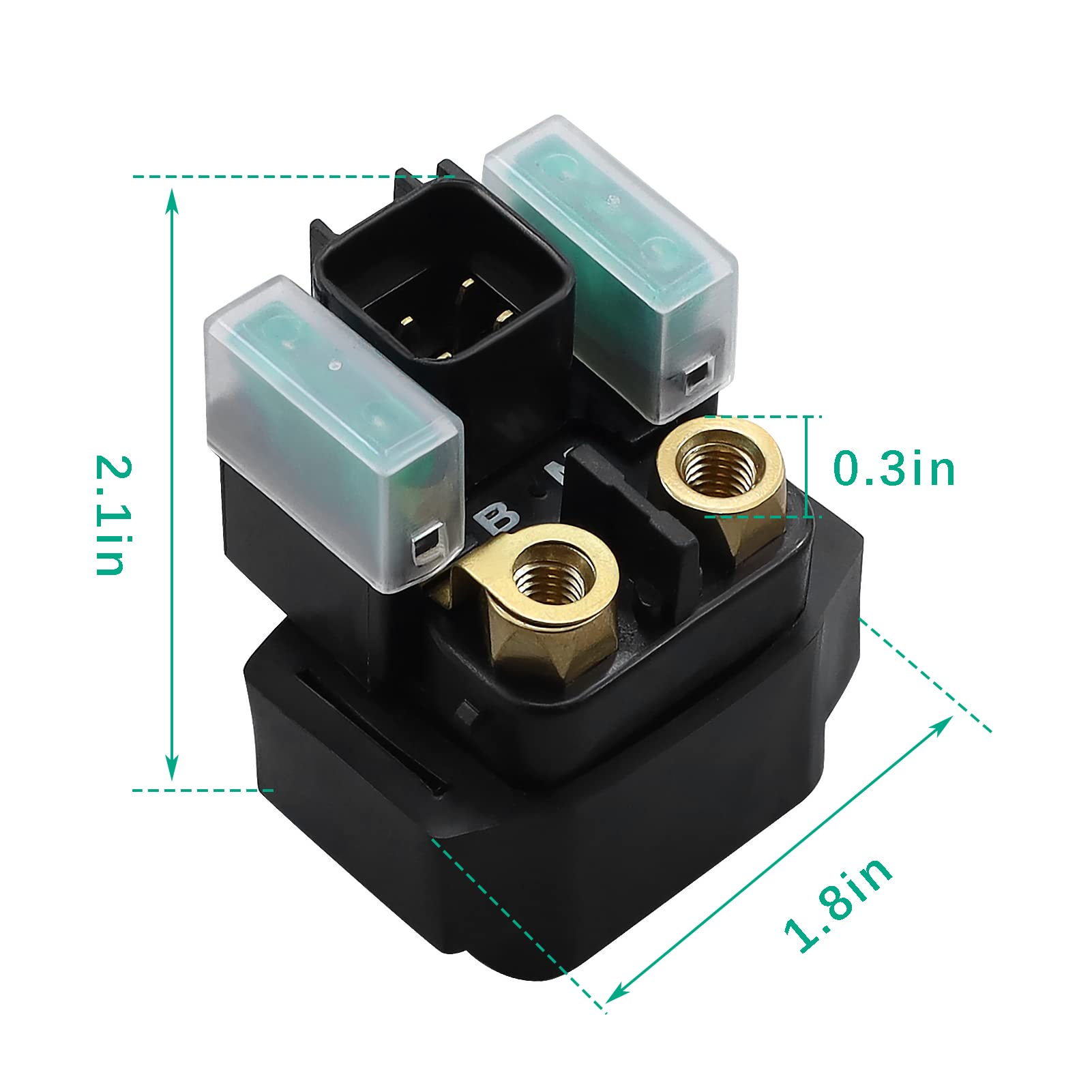 Cyleto Grizzly 700 Starter Solenoid Relay For Yamaha Rhino 700 Fi Yxr70F Yxr7F 2008 2009 /Yamaha - Atv Starter Solenoid For Yfm