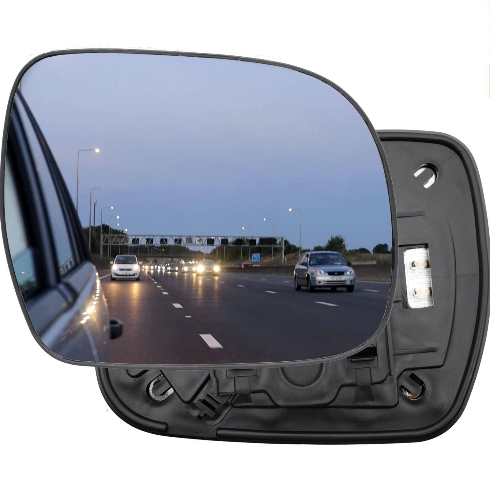 AUTOXBERT Passenger Right Side Mirror Heated for Lexus RX330 2004-2006, RX350 2007-2009, RX400h 2006-2009 with Backing Plate -Like New