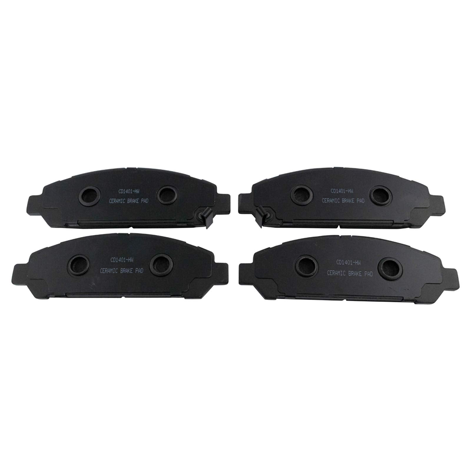 TRQ Front Brake Pads Ceramic Compatible with 2009-2015 Toyota Venza