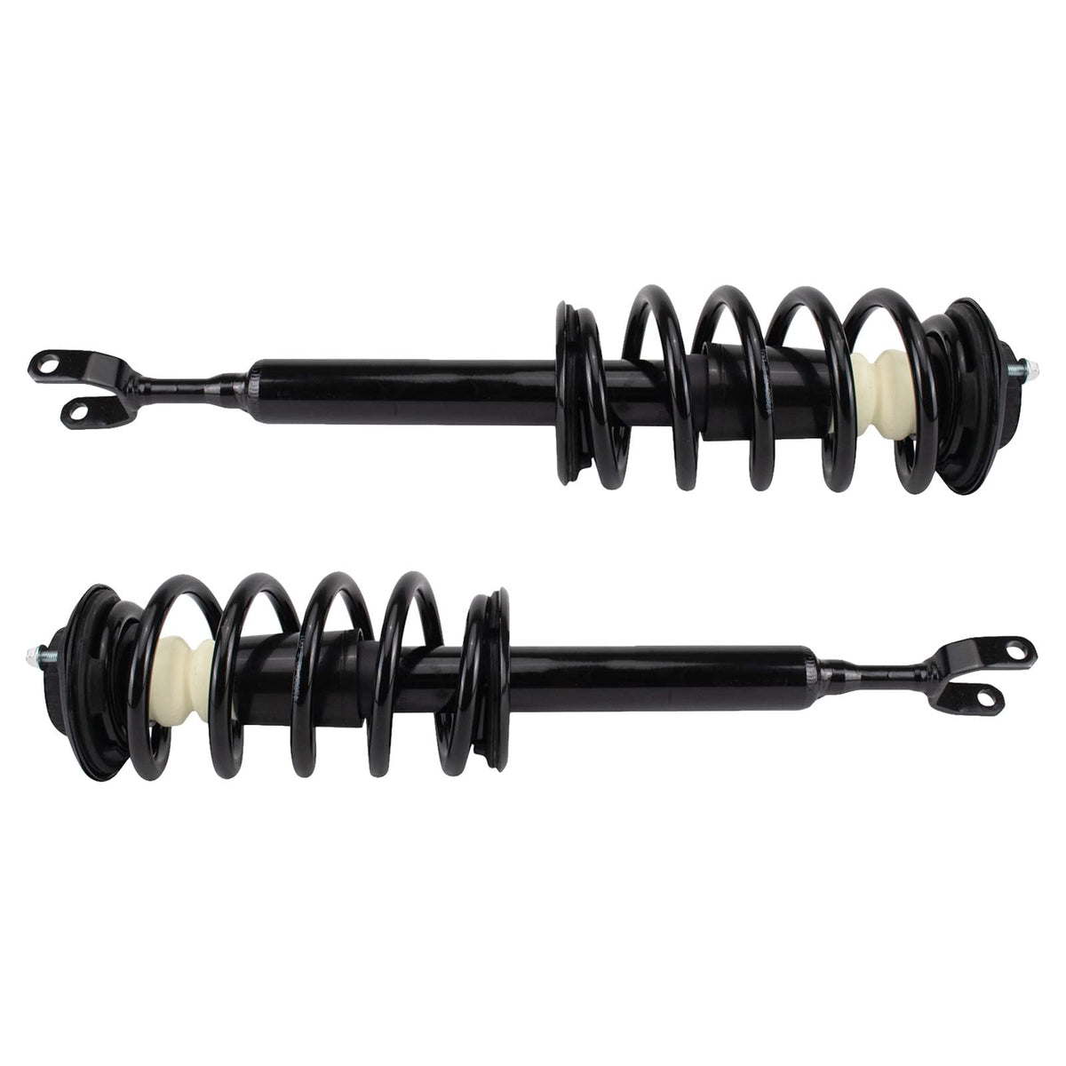 Trq Front Strut & Coil Spring Assembly Set Driver & Passenger Sides Compatible With 00-04 Audi A6 A6 Quattro 01-05 Volkswagen Pa