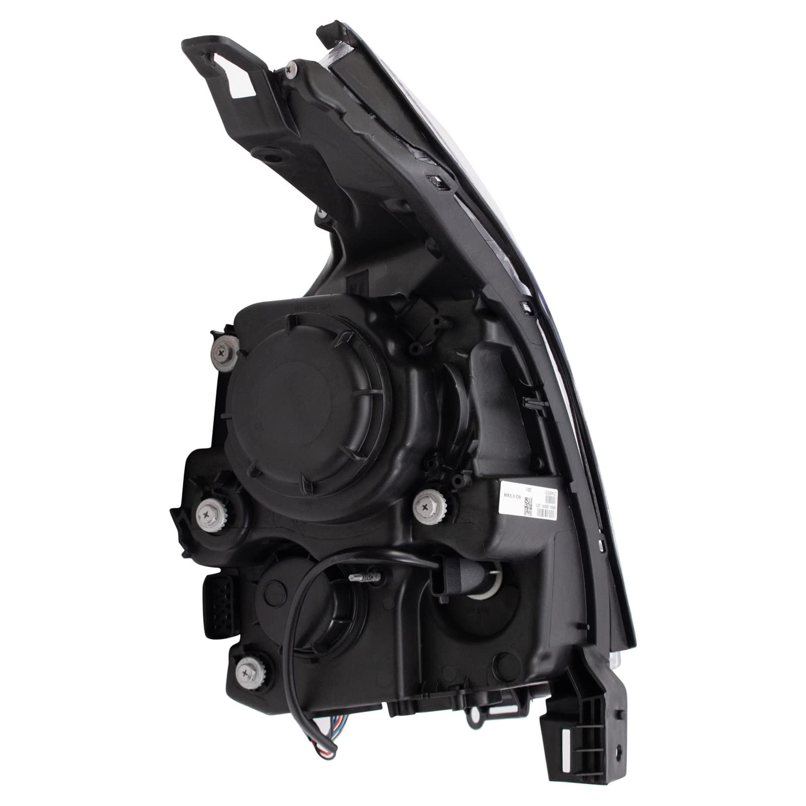 Trq Headlight Assembly Set Headlights Driver & Passenger Side Halogen Compatible With 2010-2016 Cadillac Srx Gm2502345 Gm2503345