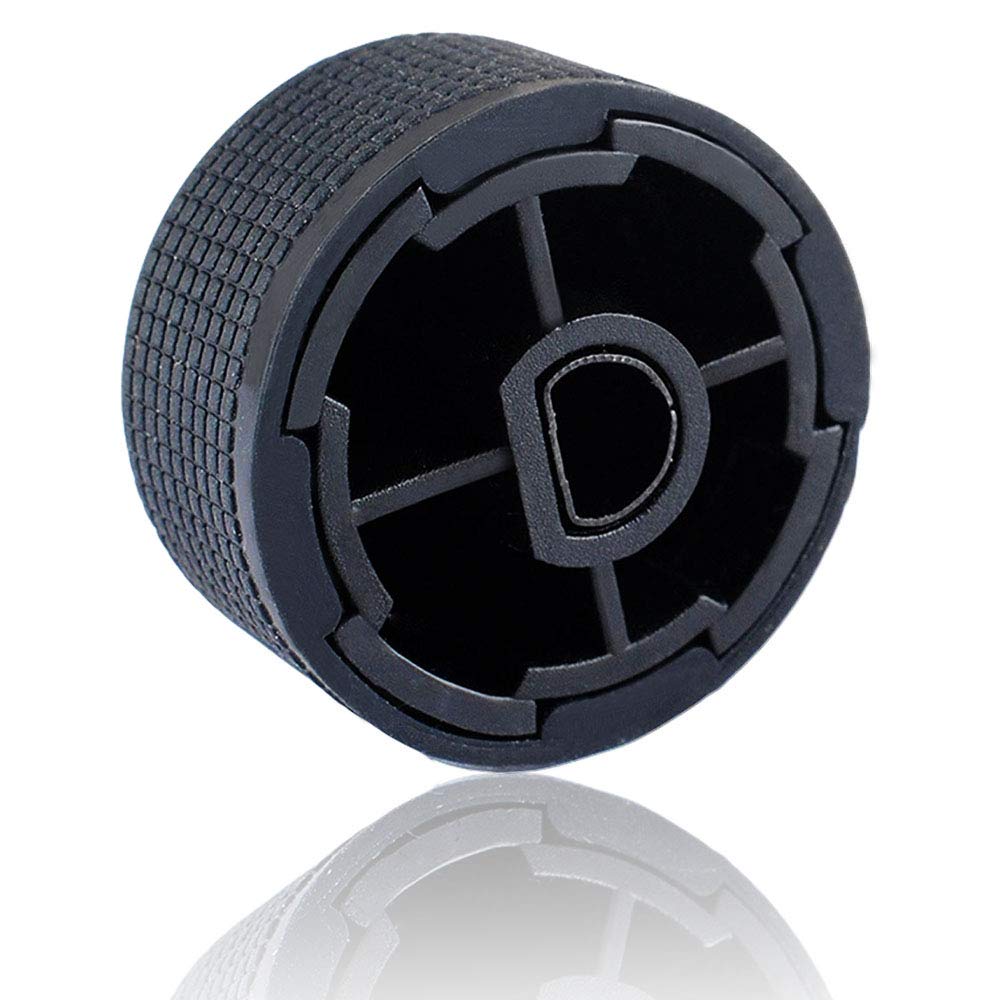 Rear Control Knobs Compatible With 2007-2013 Chevy Tahoe Chev-Rolet Silverado Gmc Acadia Sierra Escalade Buick Enclave Yukon Cadillac-Audio Volume Control Knob Replacements Gm 22912547