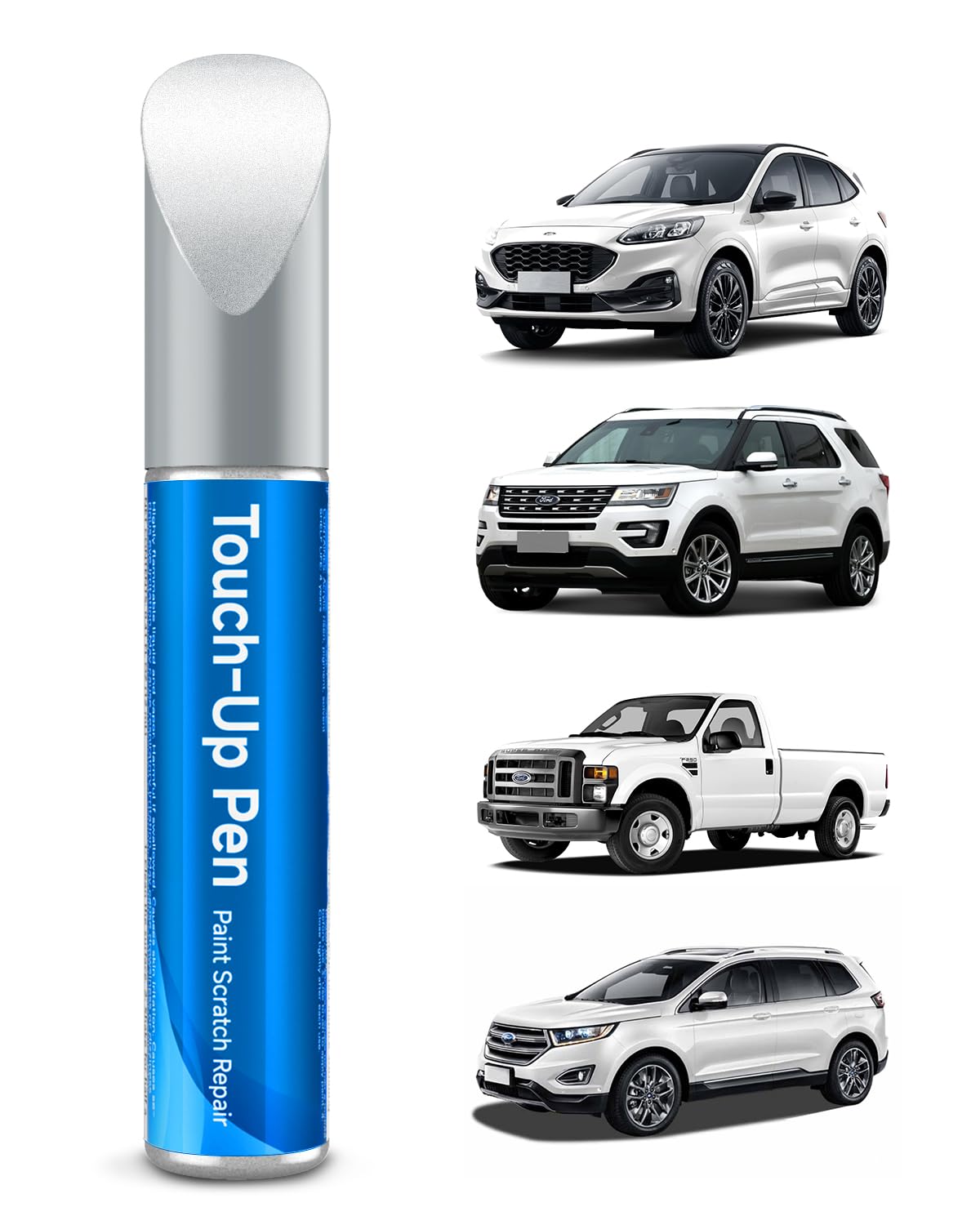 YZ/Z1/M6887 Oxford White Touch Up Paint Compatible with Ford Exact Match Touch Up Paint Car Scratch Repair