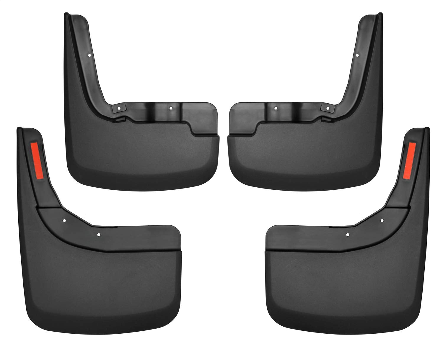 Husky Liners - Front & Rear Mud Guards | Fits 2019-2024 Chevrolet Silverado 1500 (Excludes ZR2, LT Trail Boss, Custom Trail Boss