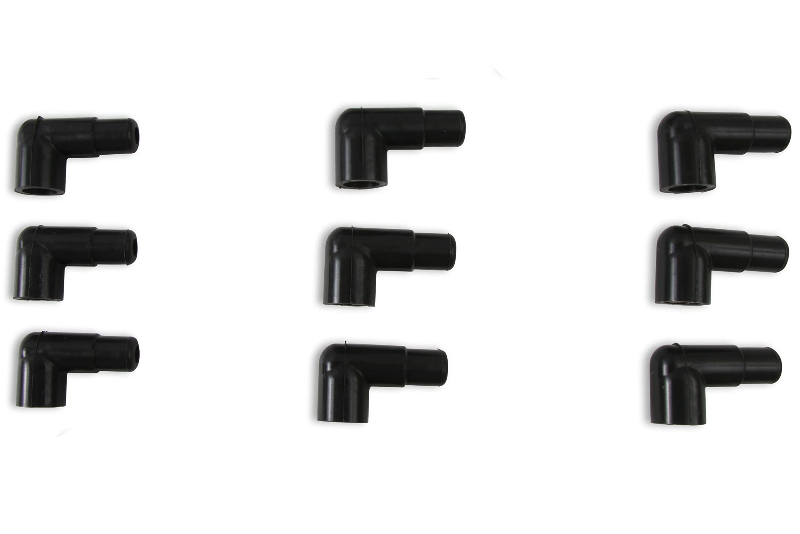 Accel 4040B 8Mm Spark Plug Wire Set Super Stock Graphite Universal, Blue