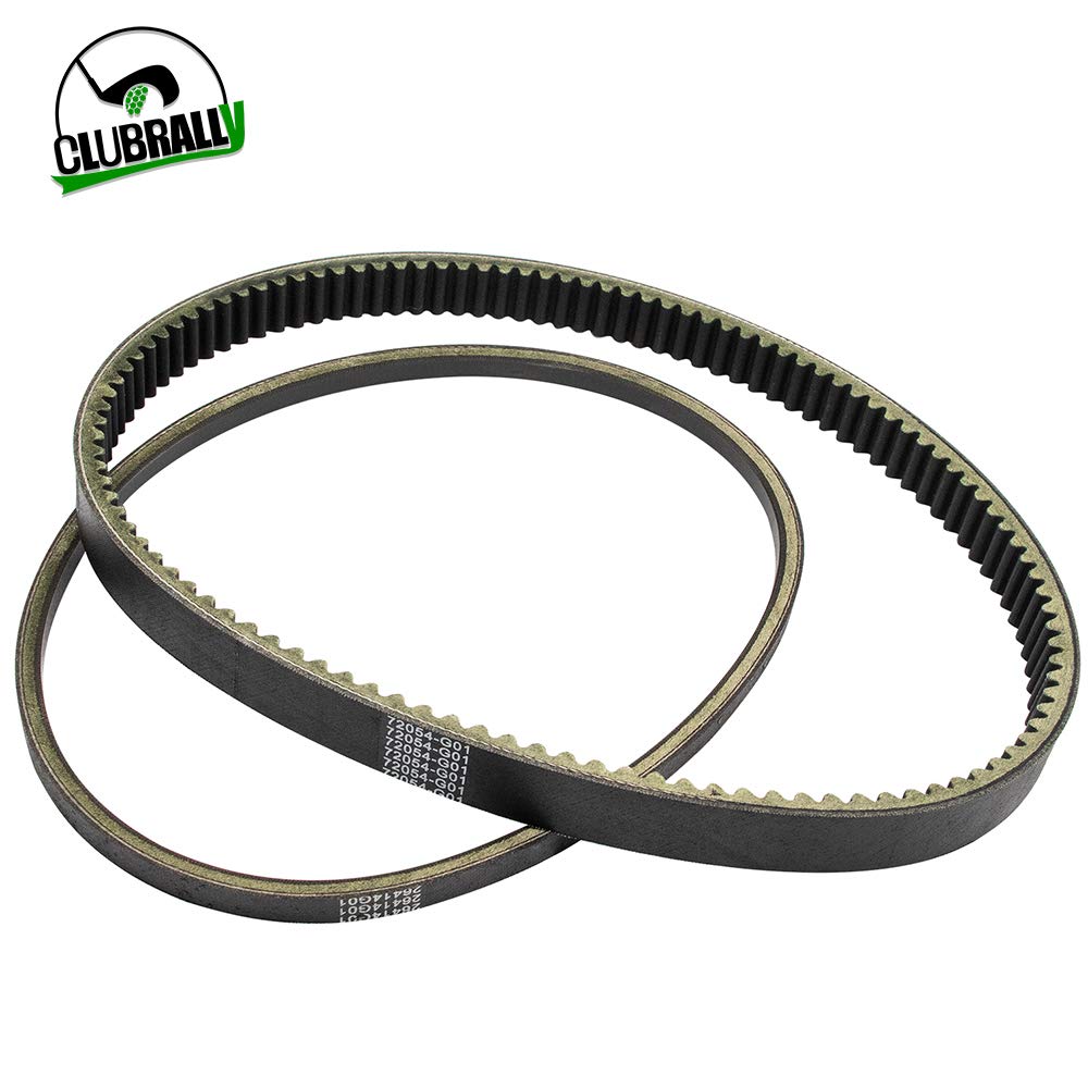 Clubrally Starter Generator/Drive Belt 4 Cycle Kit For Ezgo Txt Gas 1991-Up Golf Cart With 295/350Cc Robin Engines, Oem 72054G01
