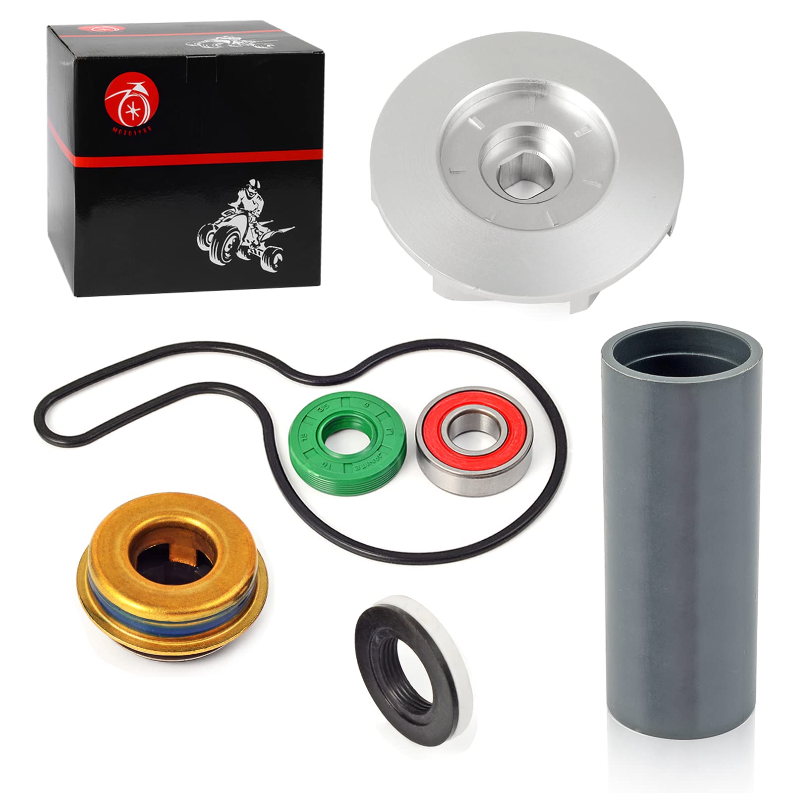 Water Pump Seal Rebuild Kit Impeller & Driver For Polaris Ranger 700 800 Rzr 800 Sportsman 600 700 800 2002-2014 5433684 3610075