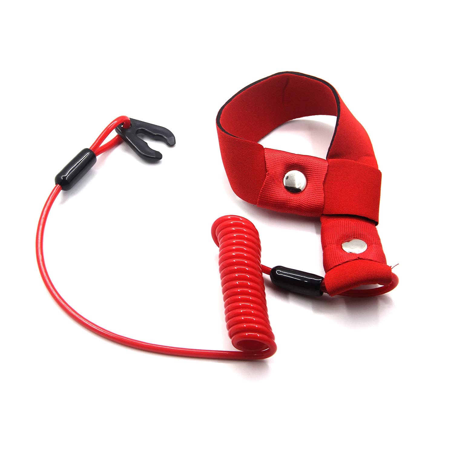 Rkurck Stop Kill Safety Lanyard Emergency Tether Cord With Wrist Strap For Ew2-68348-00-00 All Yamaha Jet Ski Waverunner Waveventure Waveraider Wavejammer Waveblaster Fx140