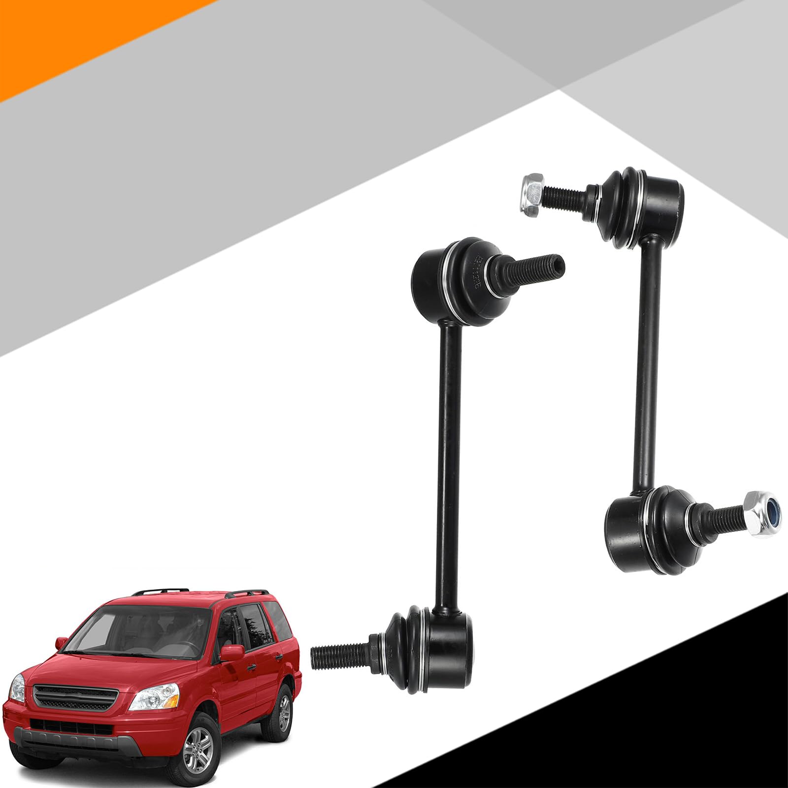 Xopiyao K90716 K90717 (2) Rear Sway Bar Link Compatible With 2001-2006 Acura Mdx 2003-2008 Honda Pilot 52320-S3V-003 52325-S3V-0