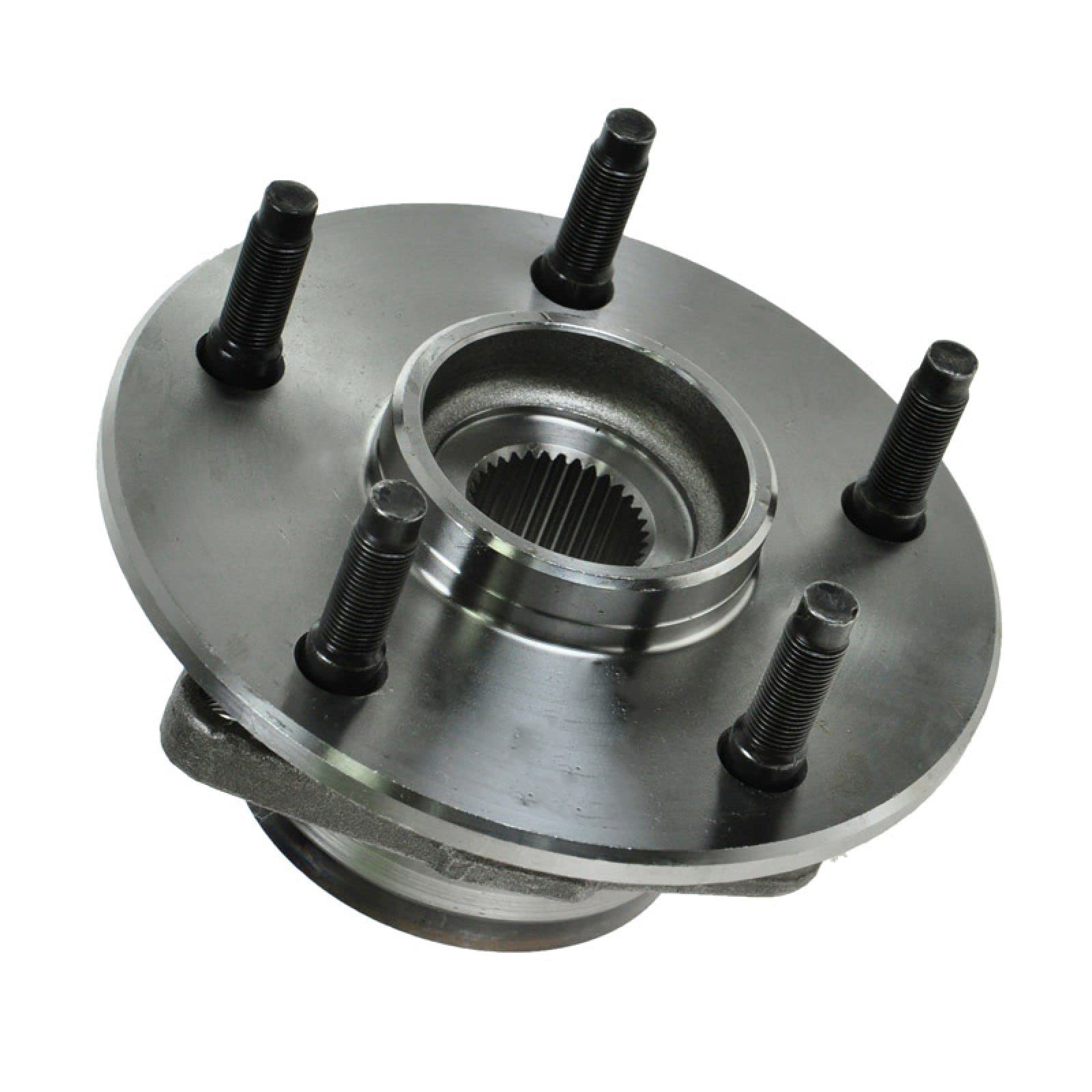 Trq Front Wheel Bearing & Hub Assembly 4Wd With Abs Sensor Compatible With 2000-2001 Dodge Ram 1500