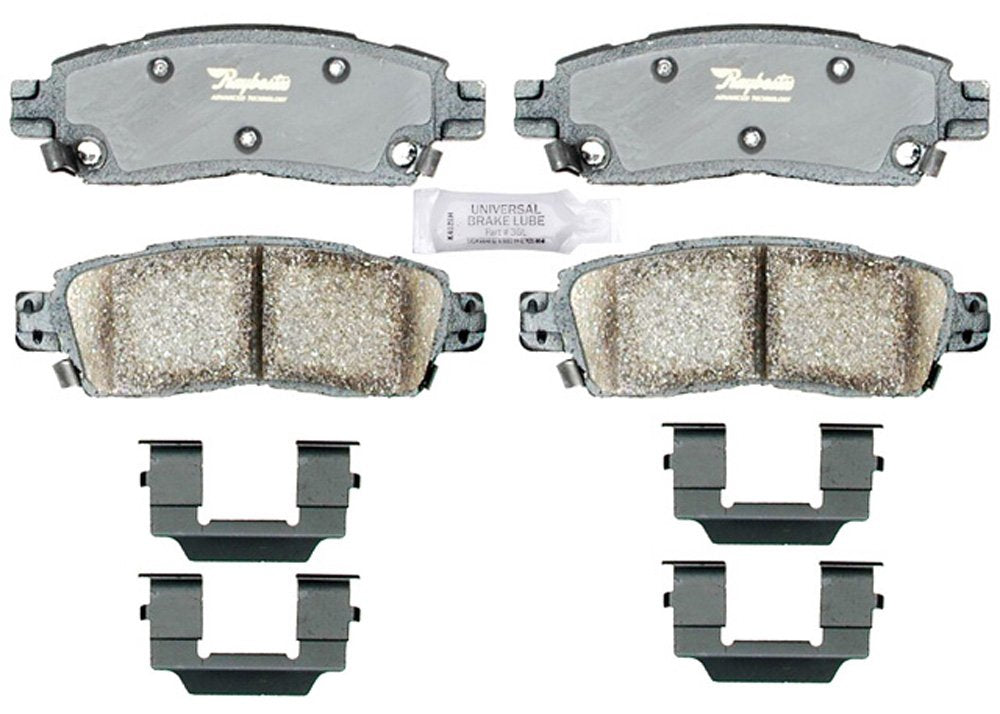 Raybestos Atd883C Advanced Technology Ceramic Disc Brake Pad Set