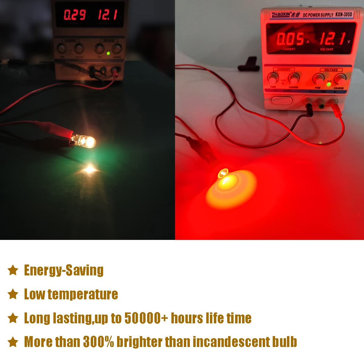 Ibrightstar Extremely Bright 3030 Chipsets 168 175 194 2825 W5W T10 Wedge Led Bulbs For License Plate Interior Map Dome Trunk Li