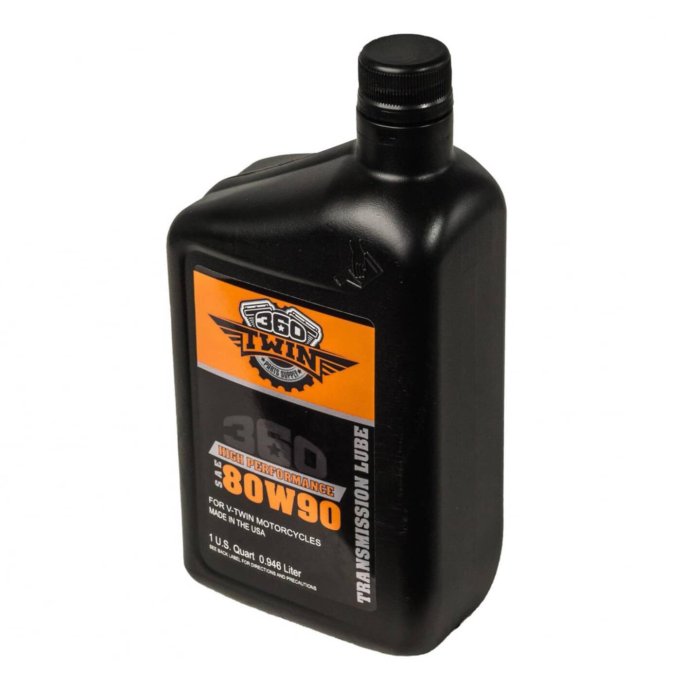 360 Twin High Performance 80W90 Transmission Lube For V-Twin Harley Davidson Motorcycles