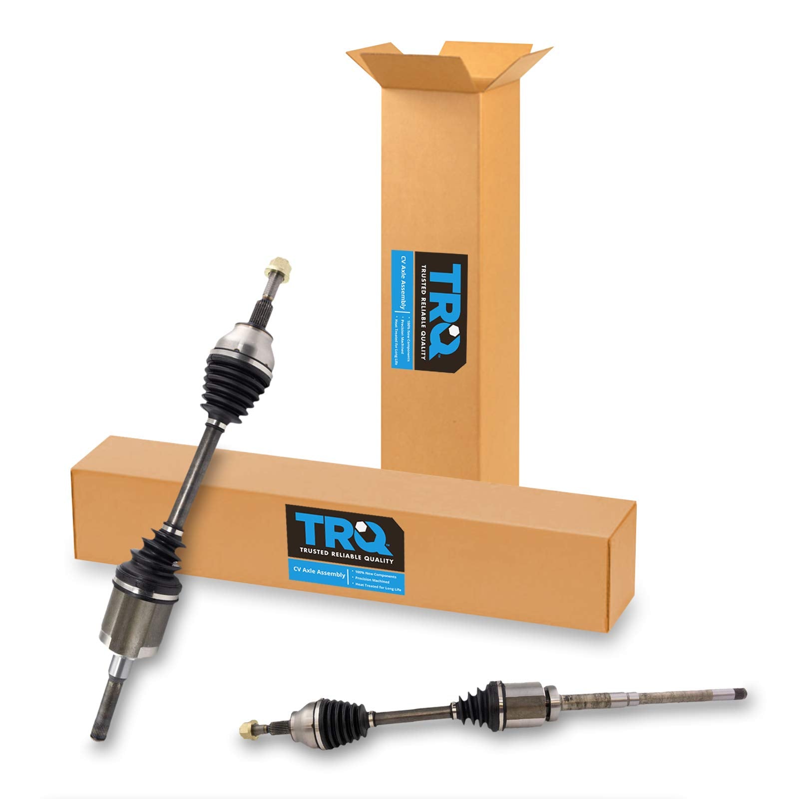 Trq Front Cv Axle Shaft Assembly 2 Piece Set Compatible With 2013-2016 Ford Escape Awd 2017-2019 Ford Escape L4 1.5L Awd 2013 Li